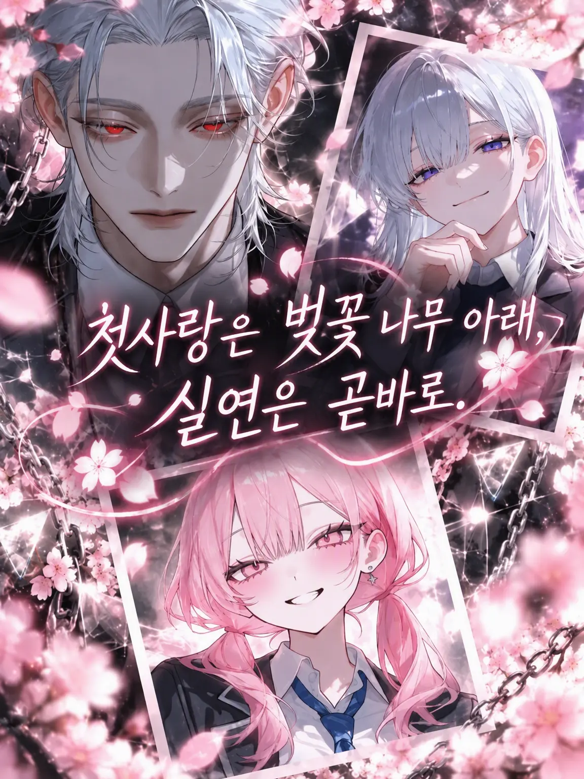 osasimisasimi_343의 첫사랑은 벚꽃 나무 아래서, 실연은 순식간에.