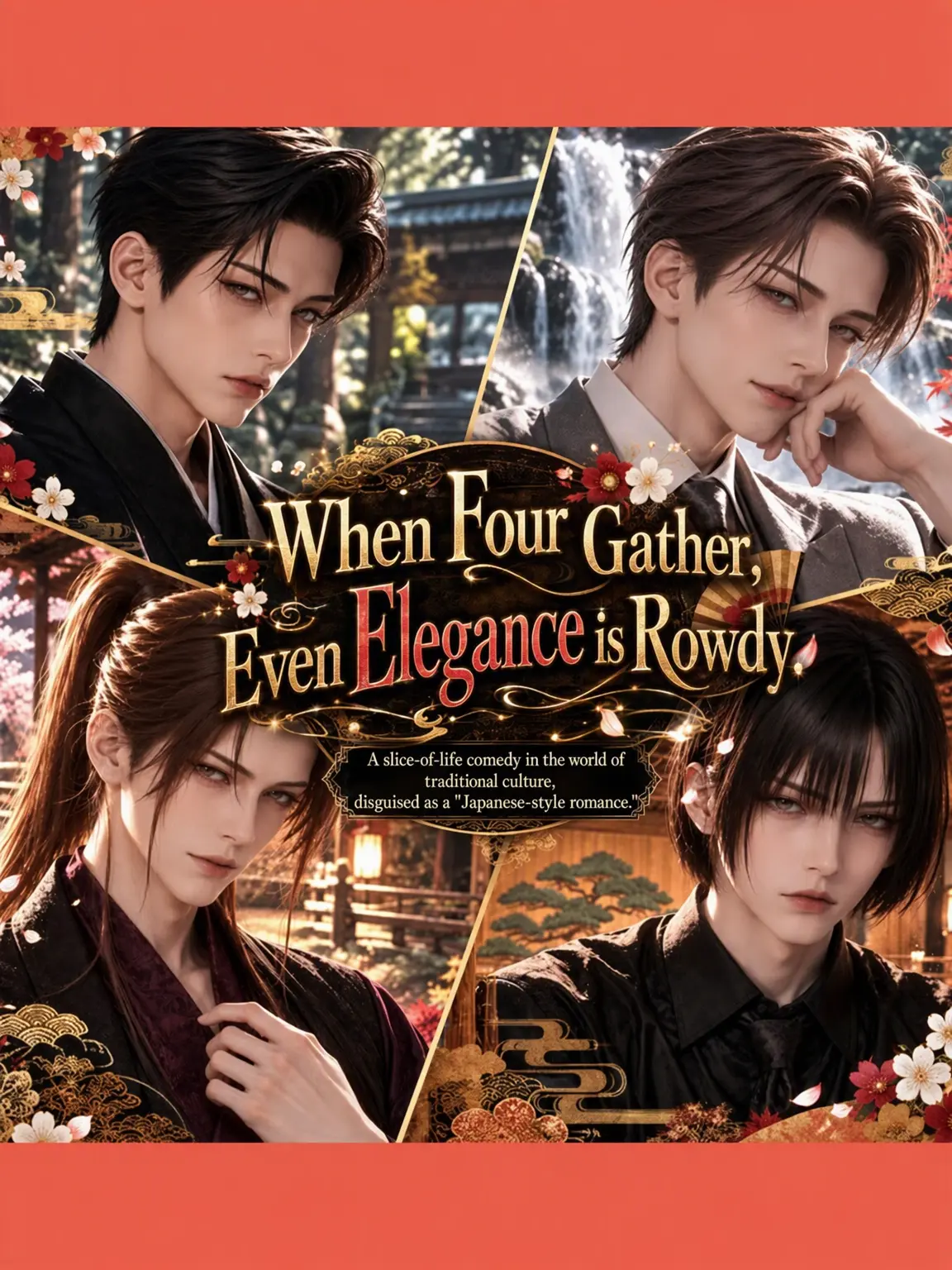 IamAlias의 Four Men, One Elegant Mess 🌸🍵