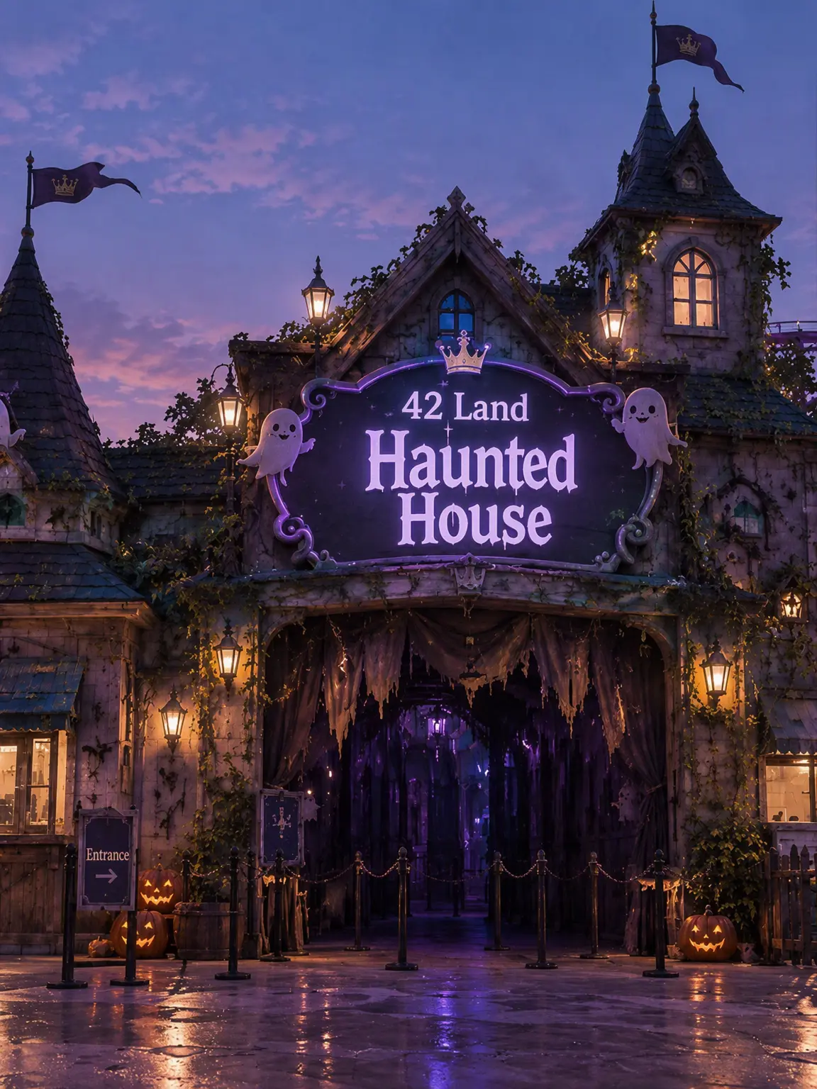 GildedStudy0918의 42 Land Haunted House Crew!