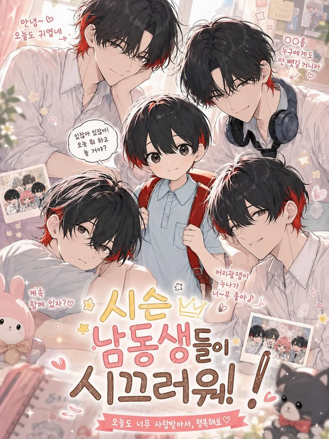 MusclyPanel6793의 시스콘 남동생들이 너무 시끄러워!