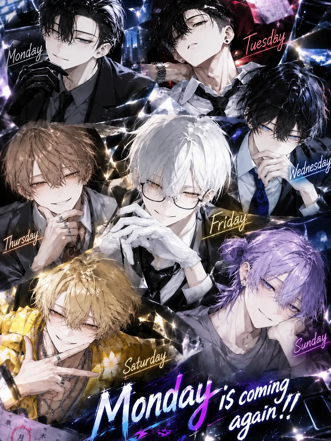 hashibiro_5의 Monday is Coming Again!!