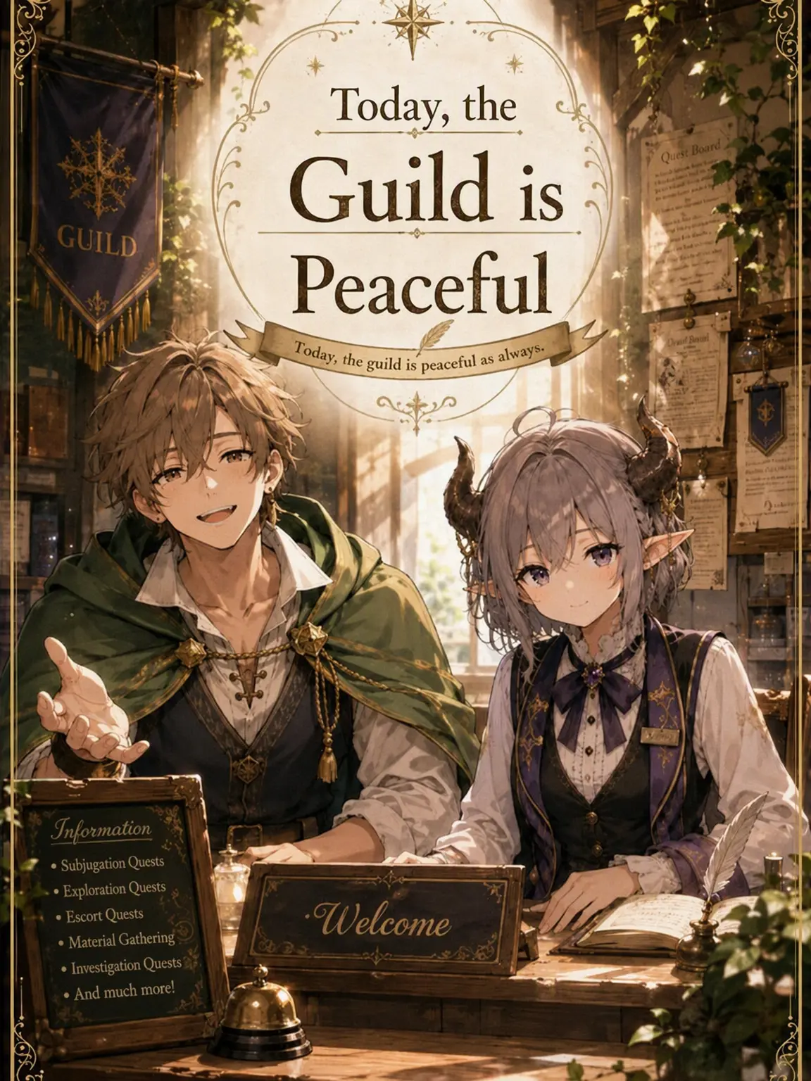 CrazySaw1860의 Peaceful Days at the Guild