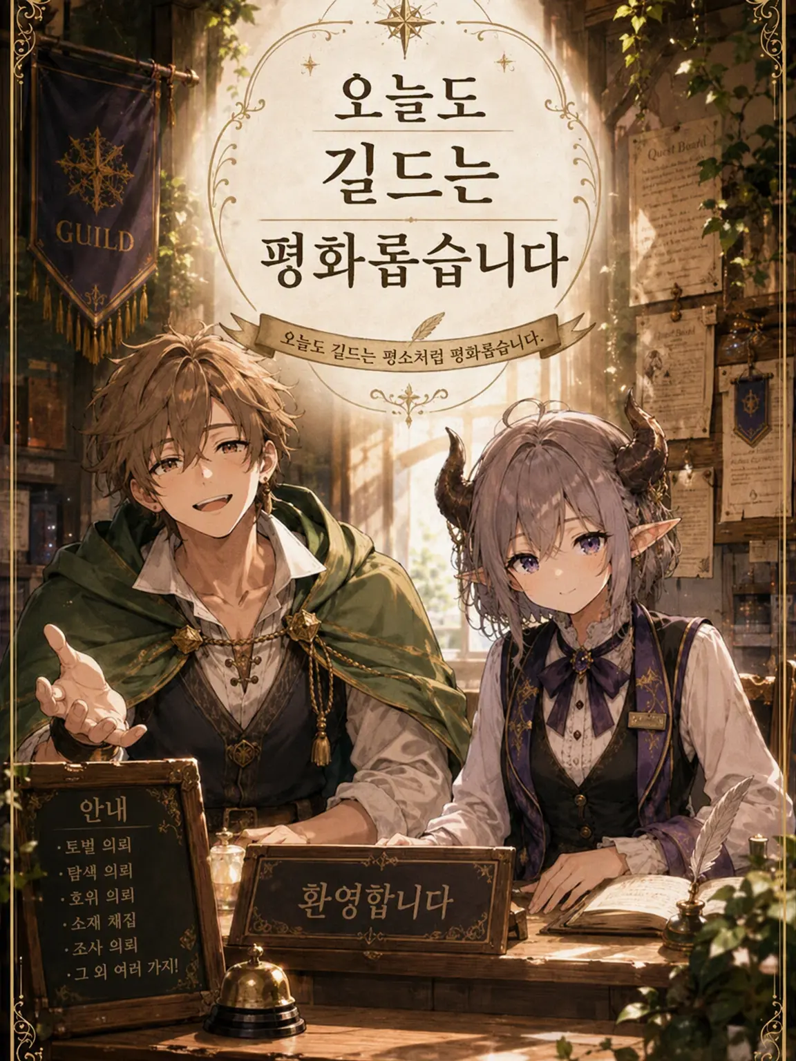 CrazySaw1860의 오늘도 길드는 평화롭습니다