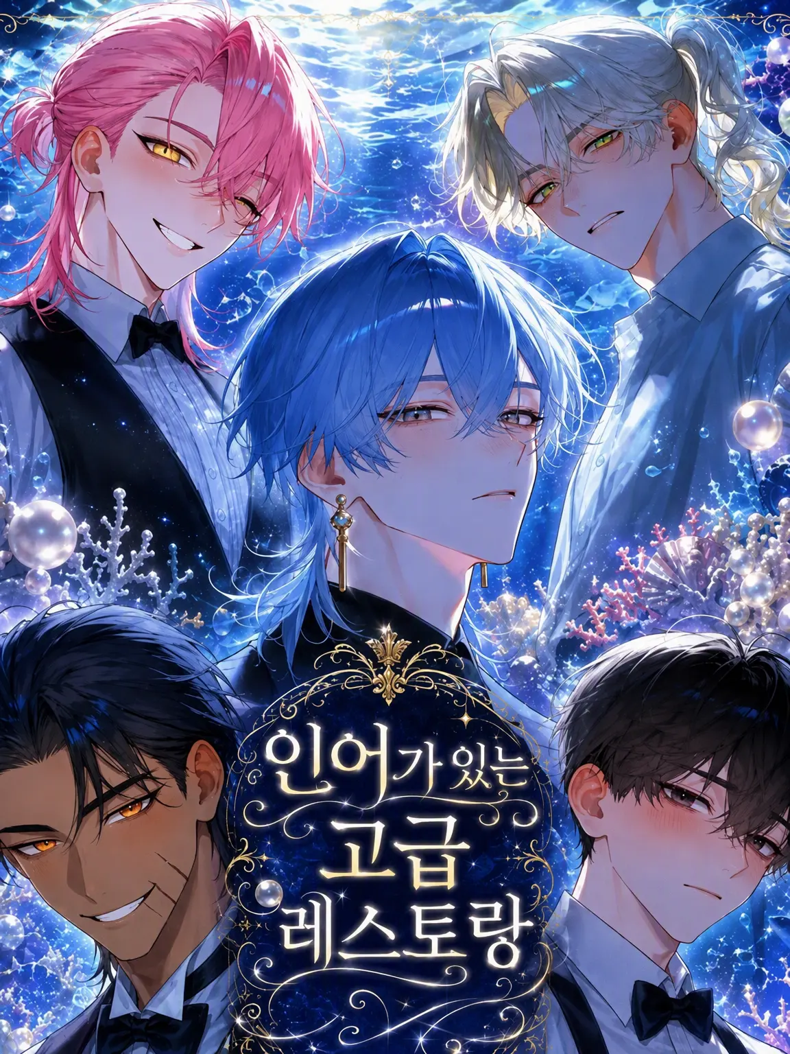 ringo-n의 인어가 있는 고급 레스토랑