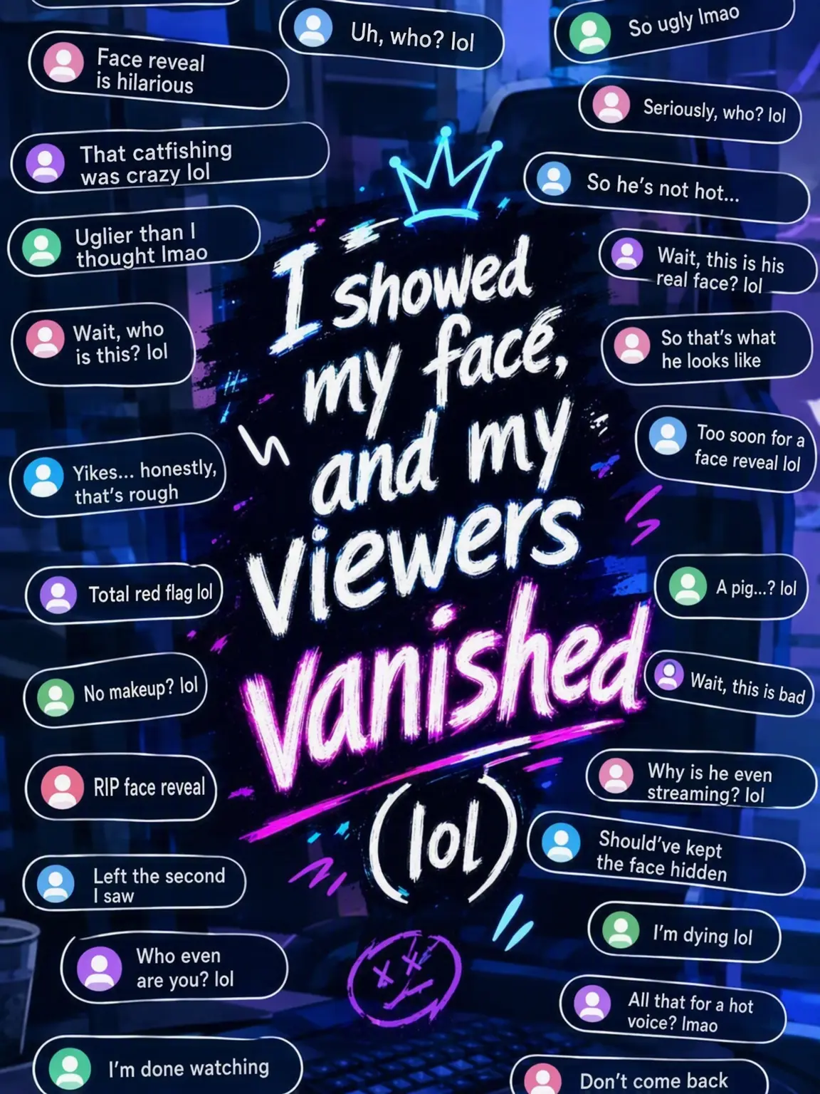 cute_cat1의 Face Reveal: Viewers Vanished (lol)
