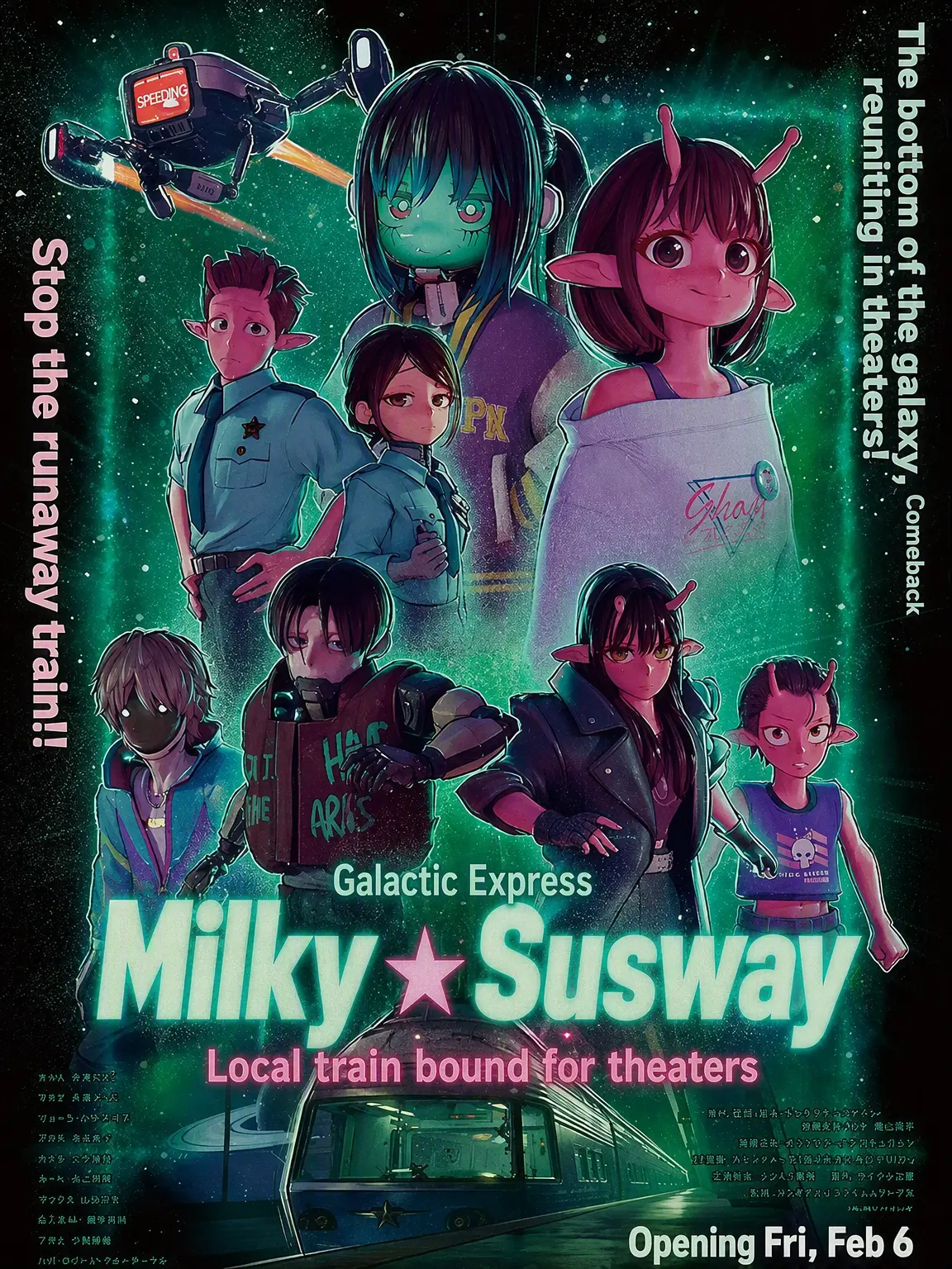 Awa_kinako의 Milky Subway: Police Side
