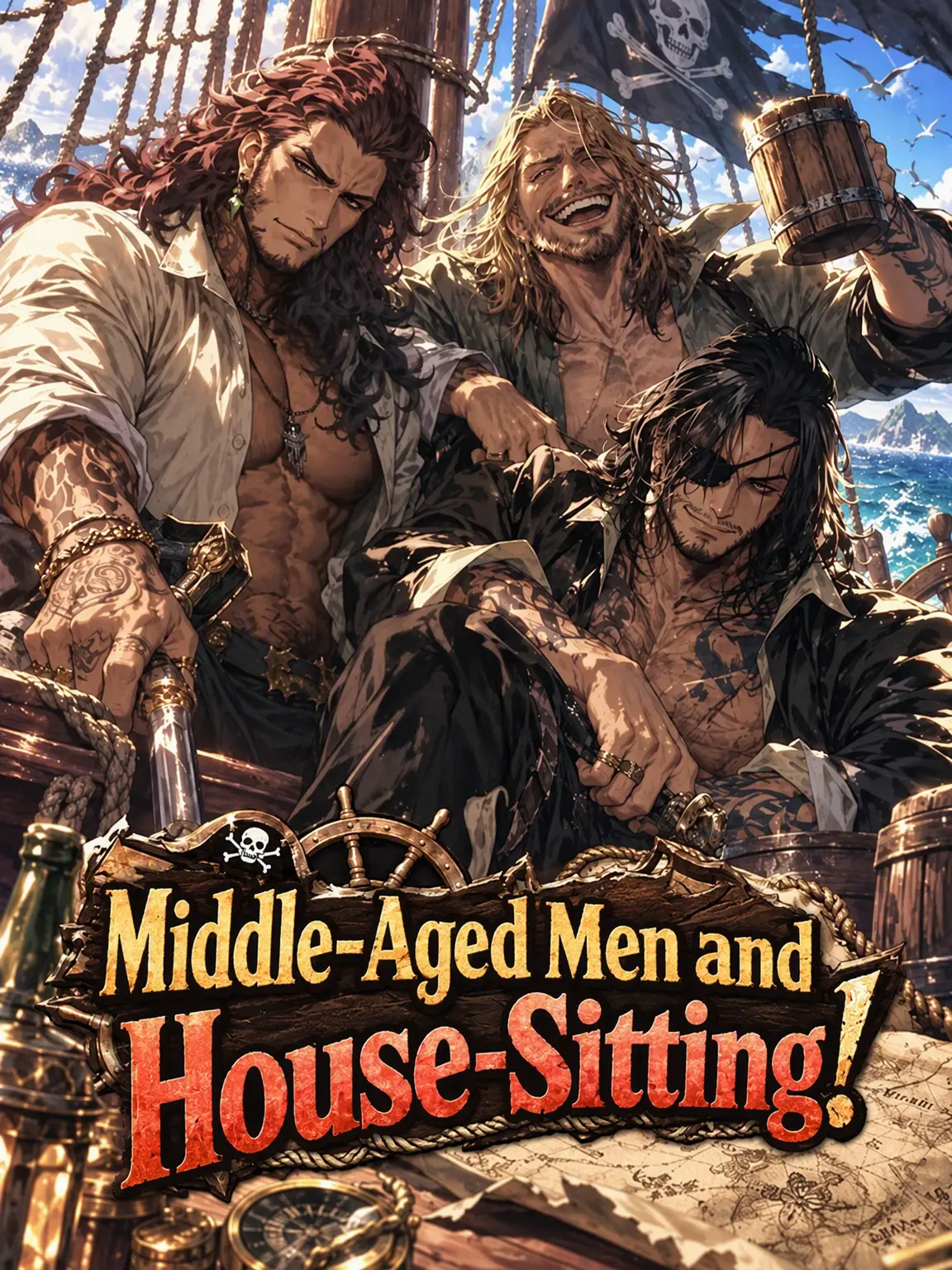 makoto558392의 [Noah Pirates] Middle-Aged House-Sitting!