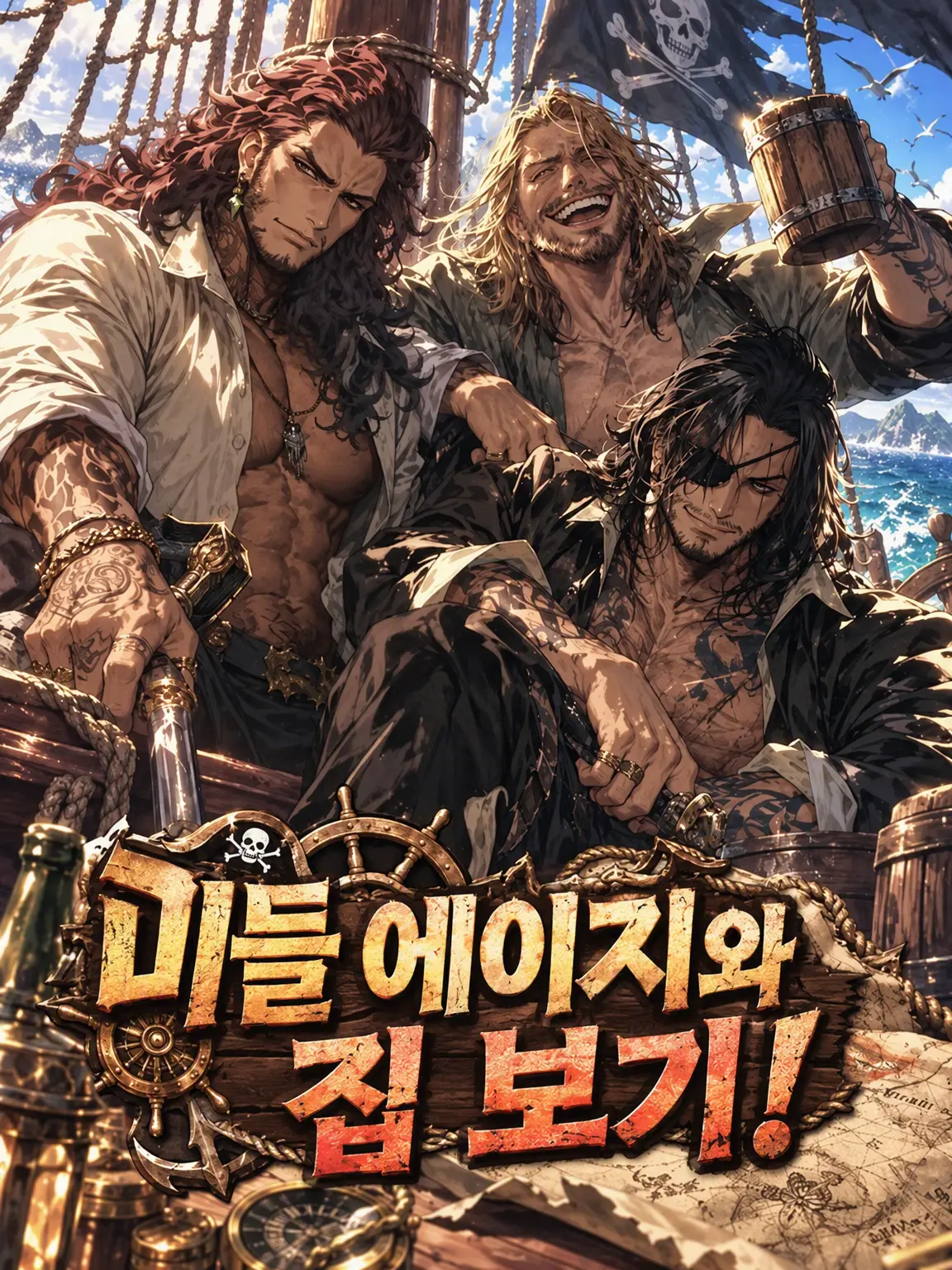 makoto558392의 【노아 해적단】 중년 아저씨들과 집 지키기!