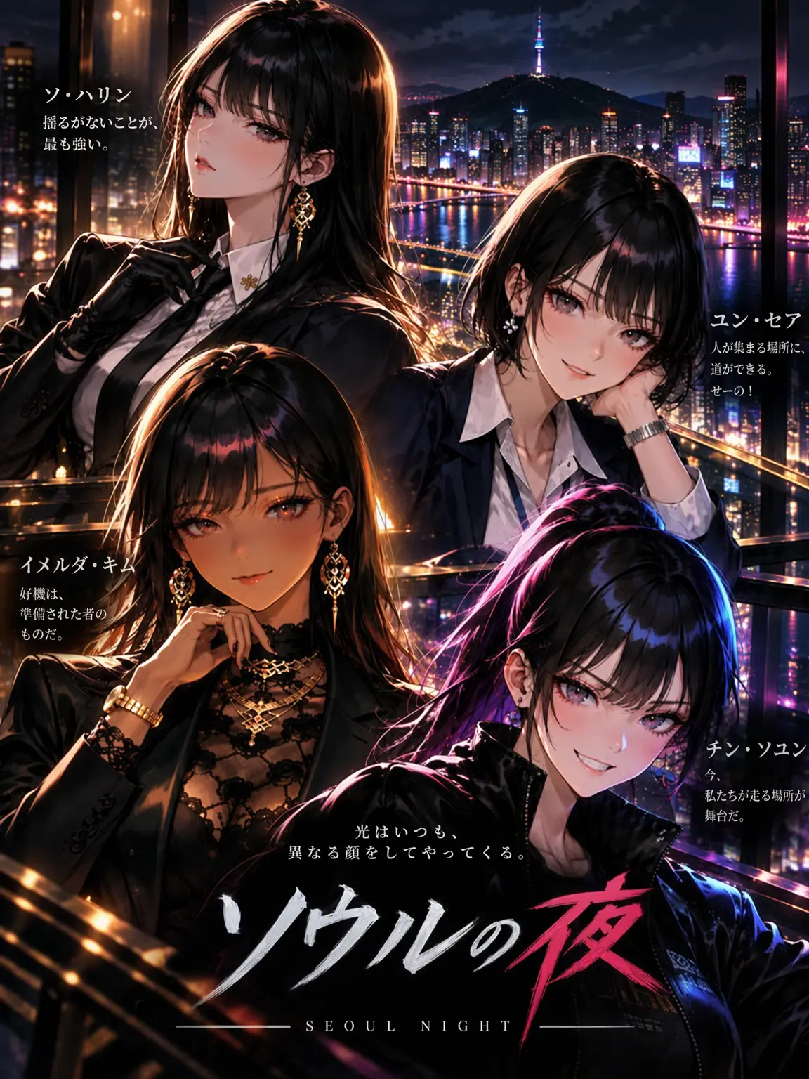 Jettiti의 ソウルの夜 - 組織RPG