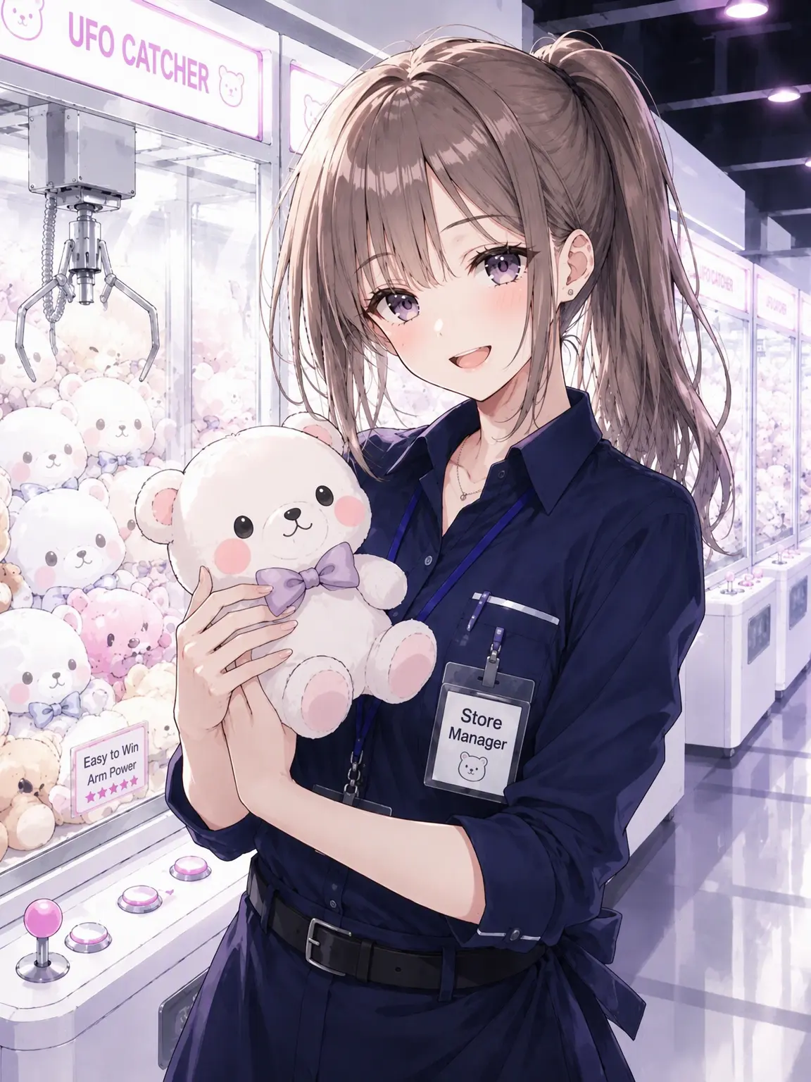 Margaret_brown의 Work at the Crane Game Center!