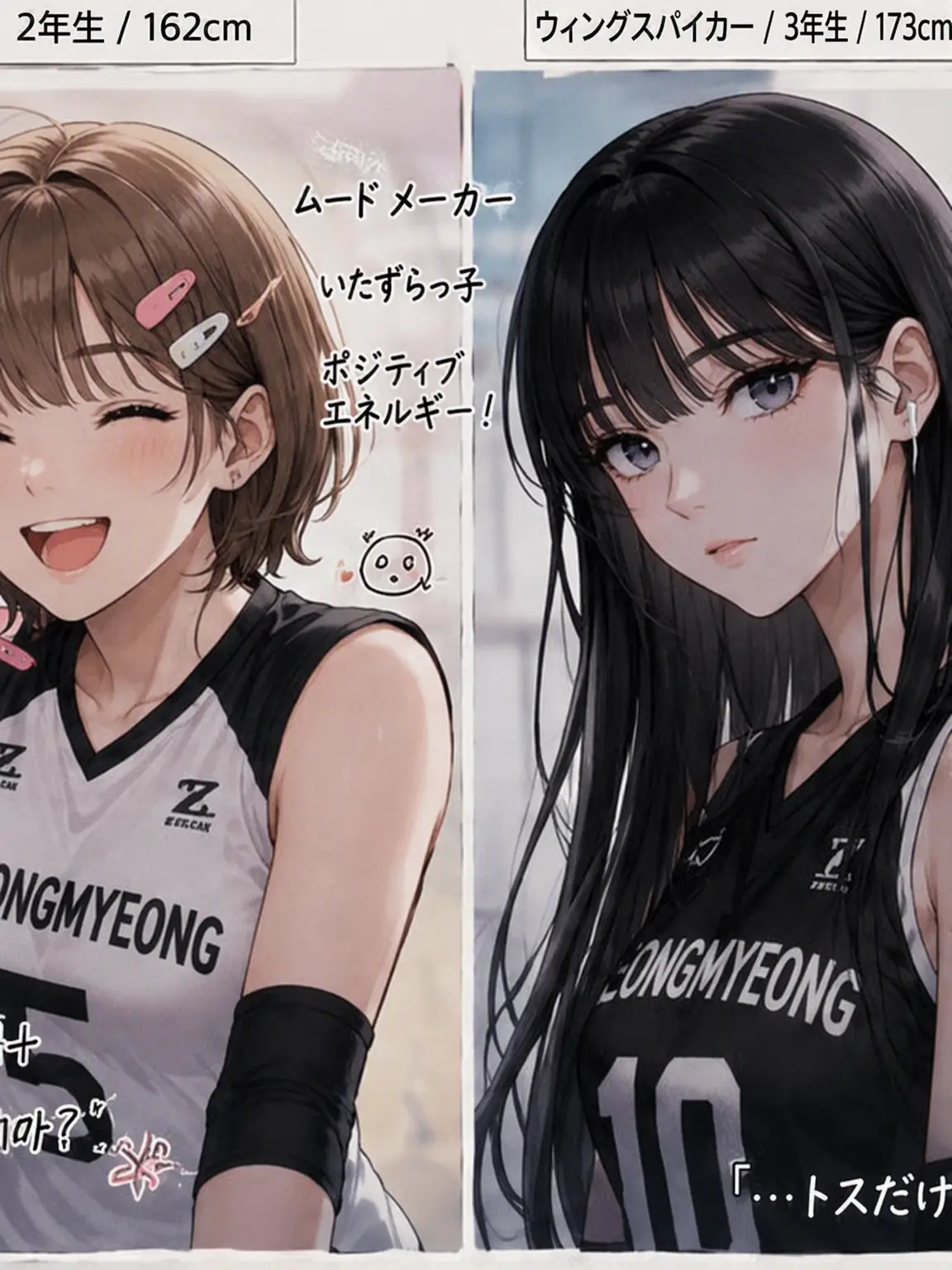 VSman의 小学生女子バレー部