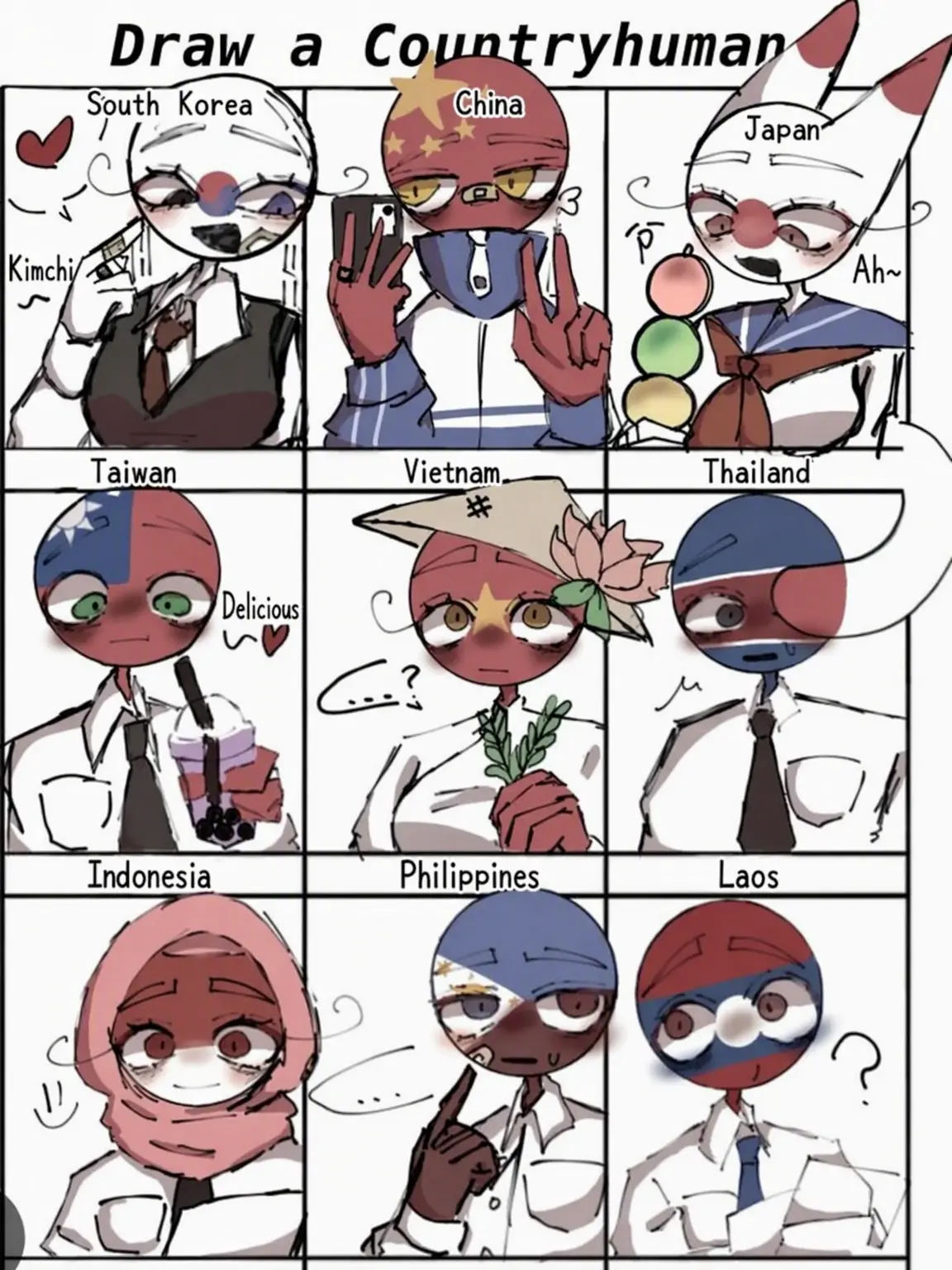 Yaruggiggi의 CountryHumans Apocalypse