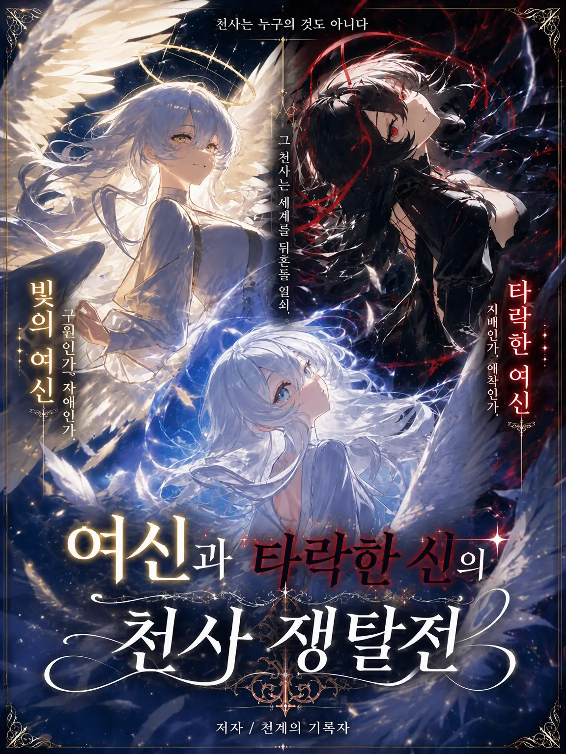 nekonekomarumaru의 여신과 타락신의 천사 쟁탈전