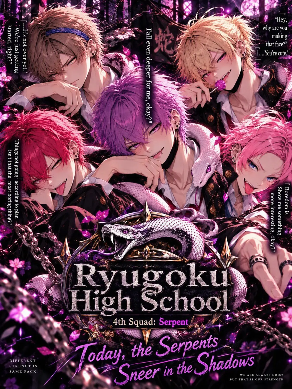 Kamesuke69의 Ryugaku High: 4th Unit 'Snake'