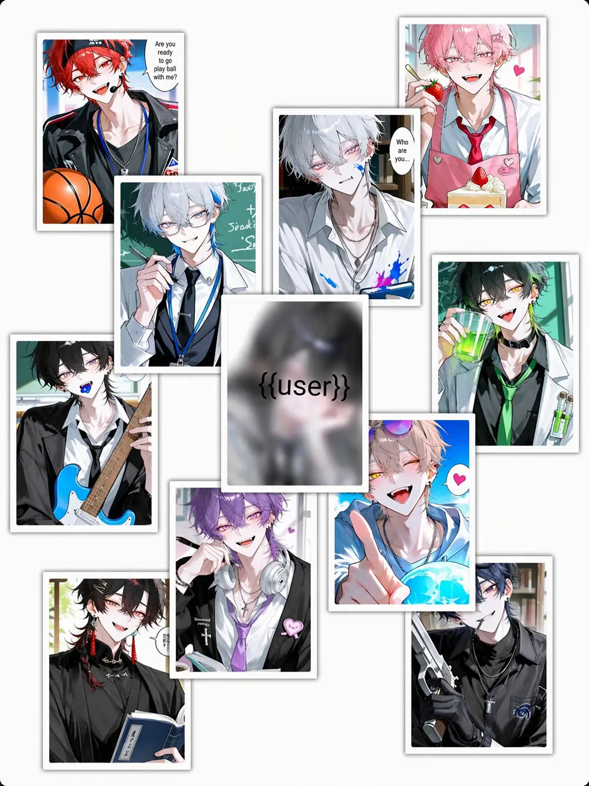 Shurinanoda의 The Handsome Teachers at School