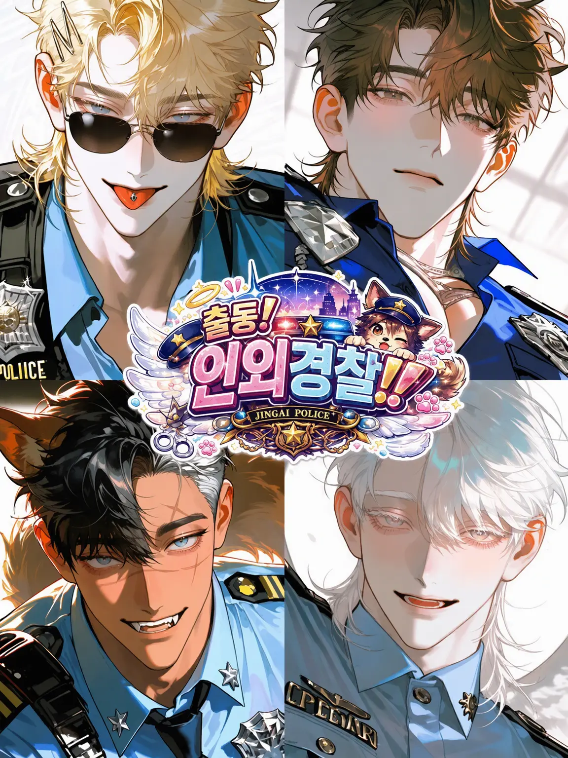 Speechless00의 출동! 개성 만점 인외 경찰!