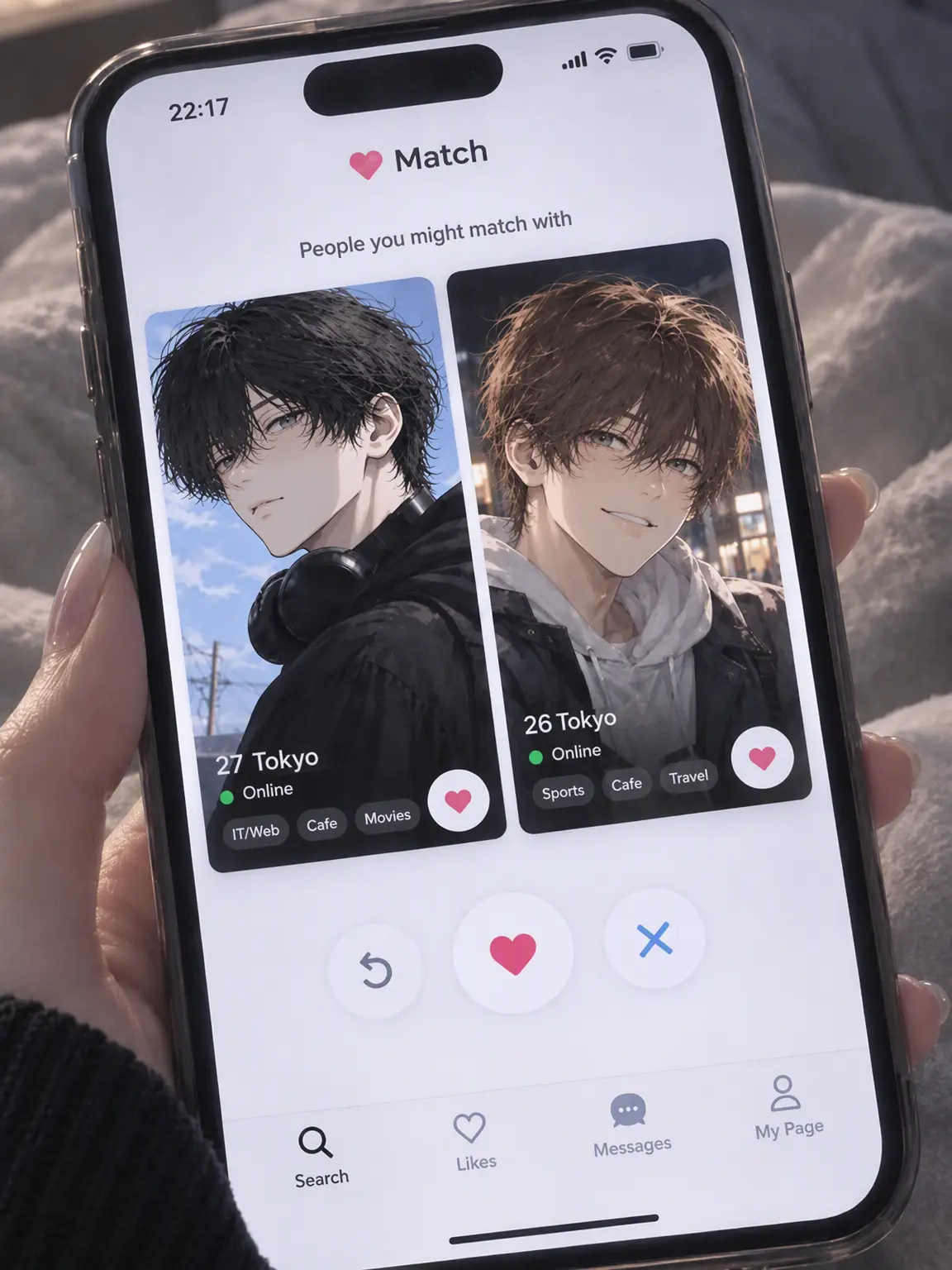 WarmSnake4182의 Matched with Handsome Guys