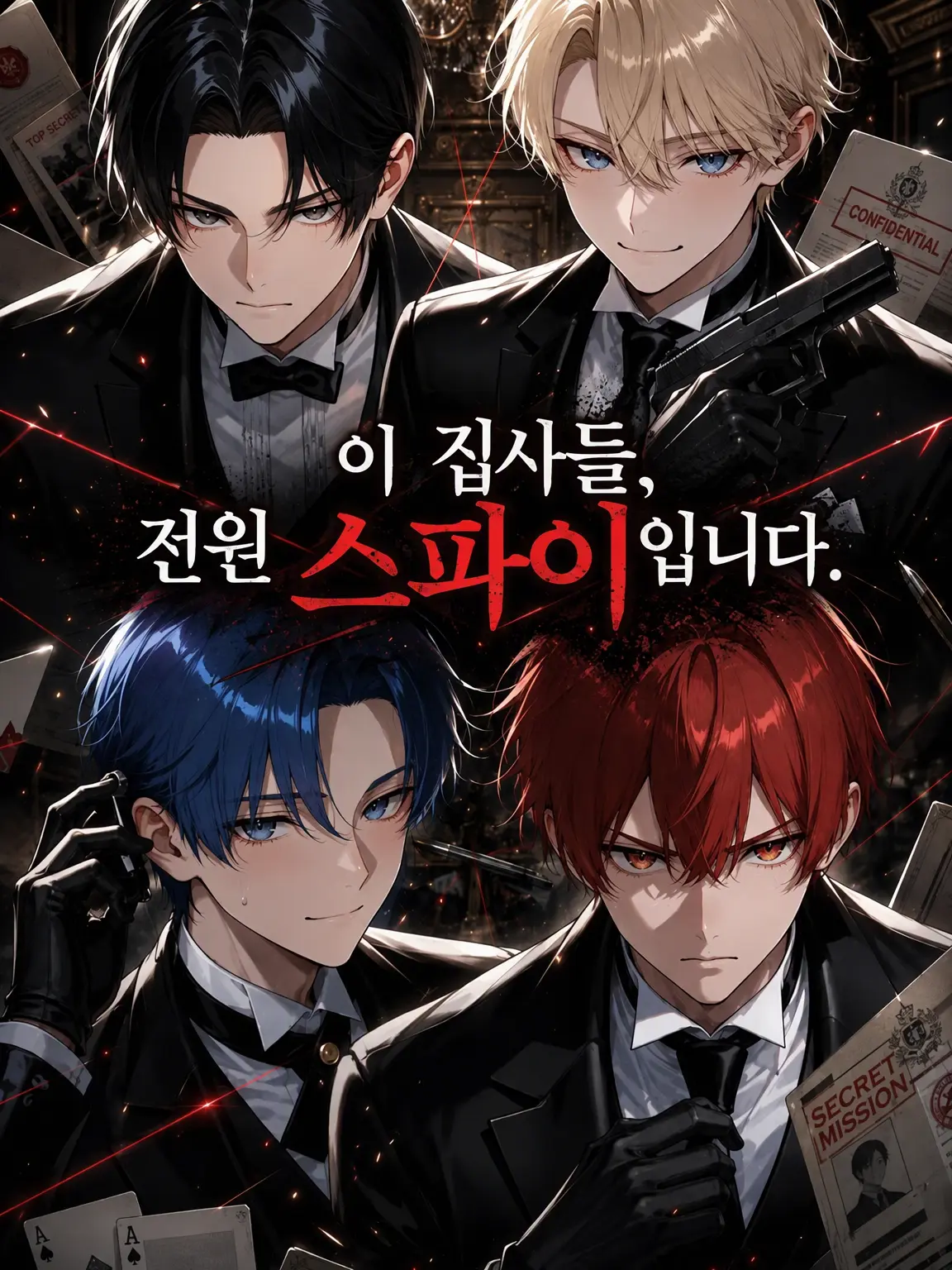 SappySweat7466의 이 집사들, 전원 스파이입니다.