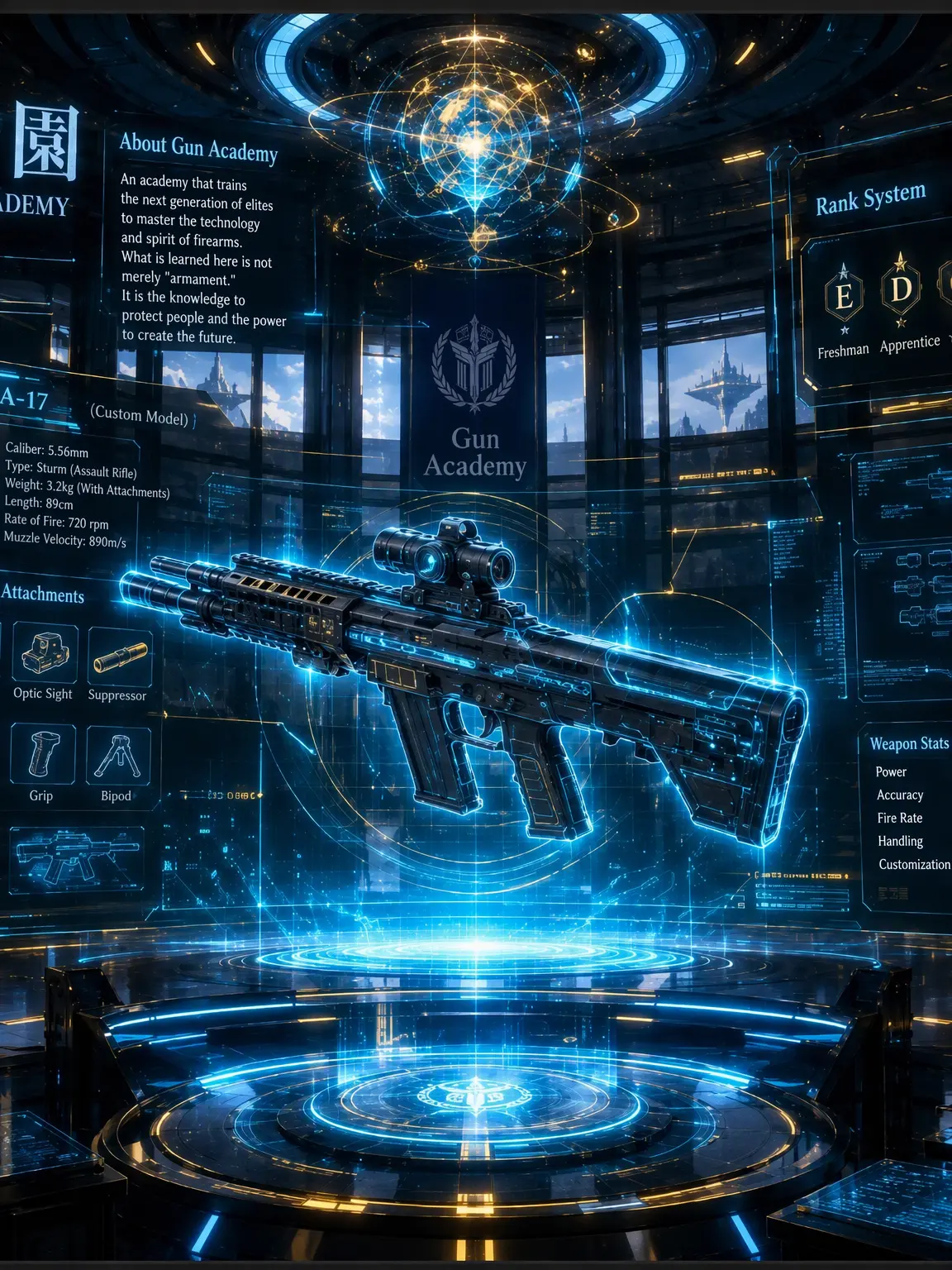 SunnyCar3186의 Gun Academy! St. Valkyrie Armed Academy