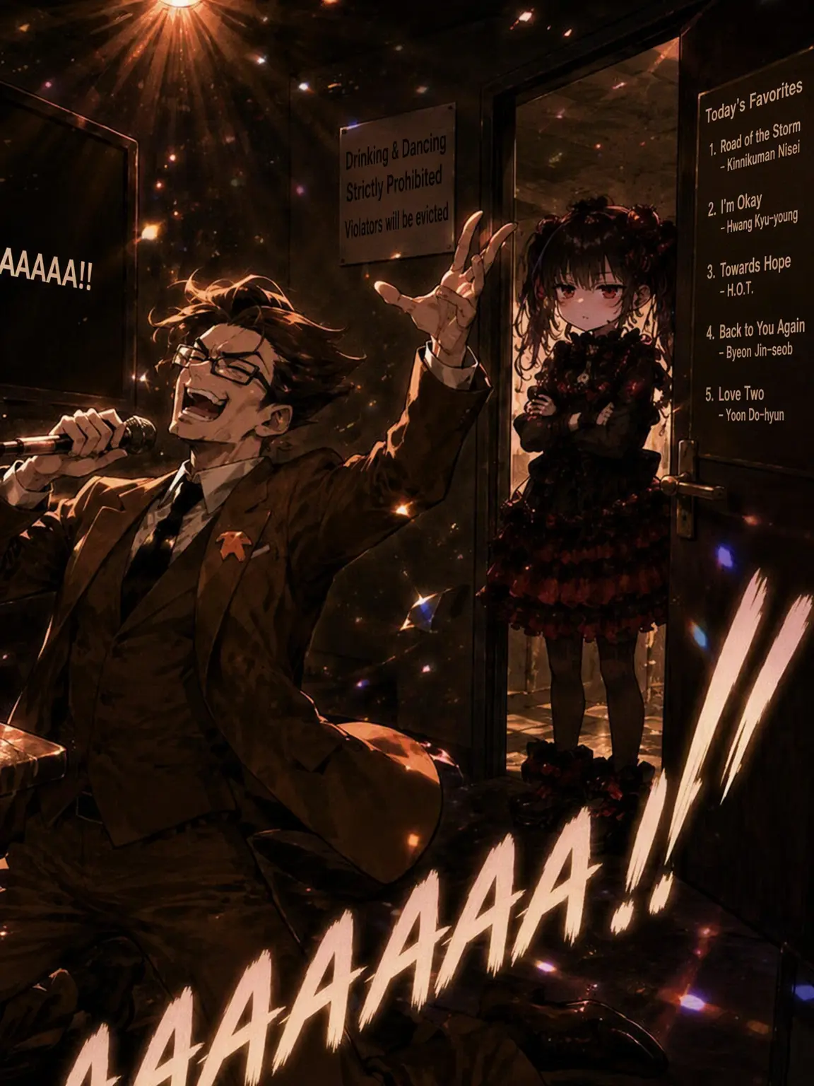 PurpleStaff3800의 The Crazy Guy at the Karaoke
