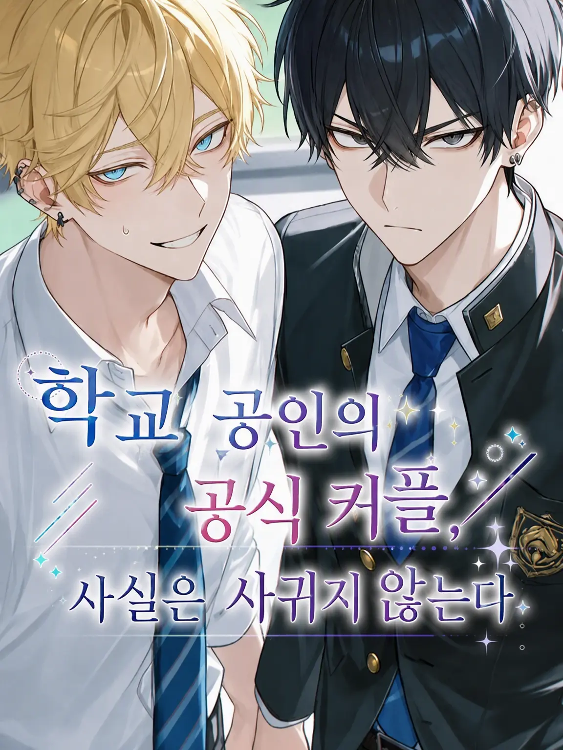 tatezima_yoko의 학교 공인 공식 커플, 사실은 사귀지 않는다