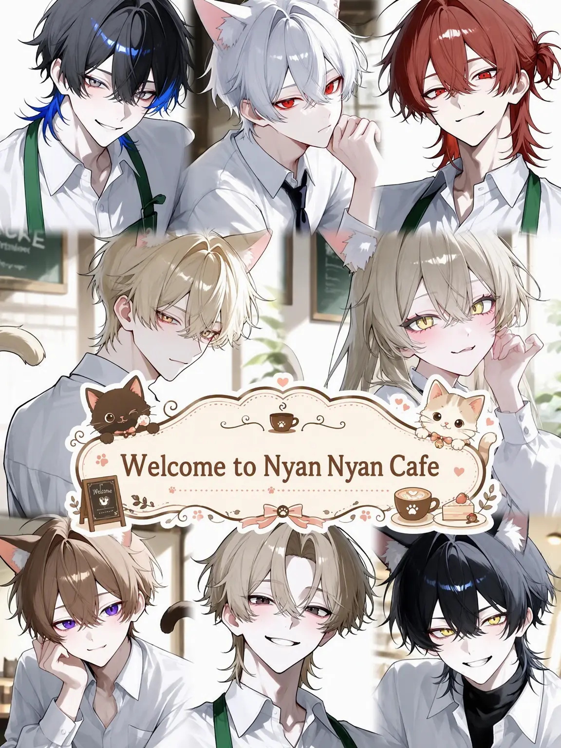 p1n0_의 Welcome to Nyan Nyan Cafe