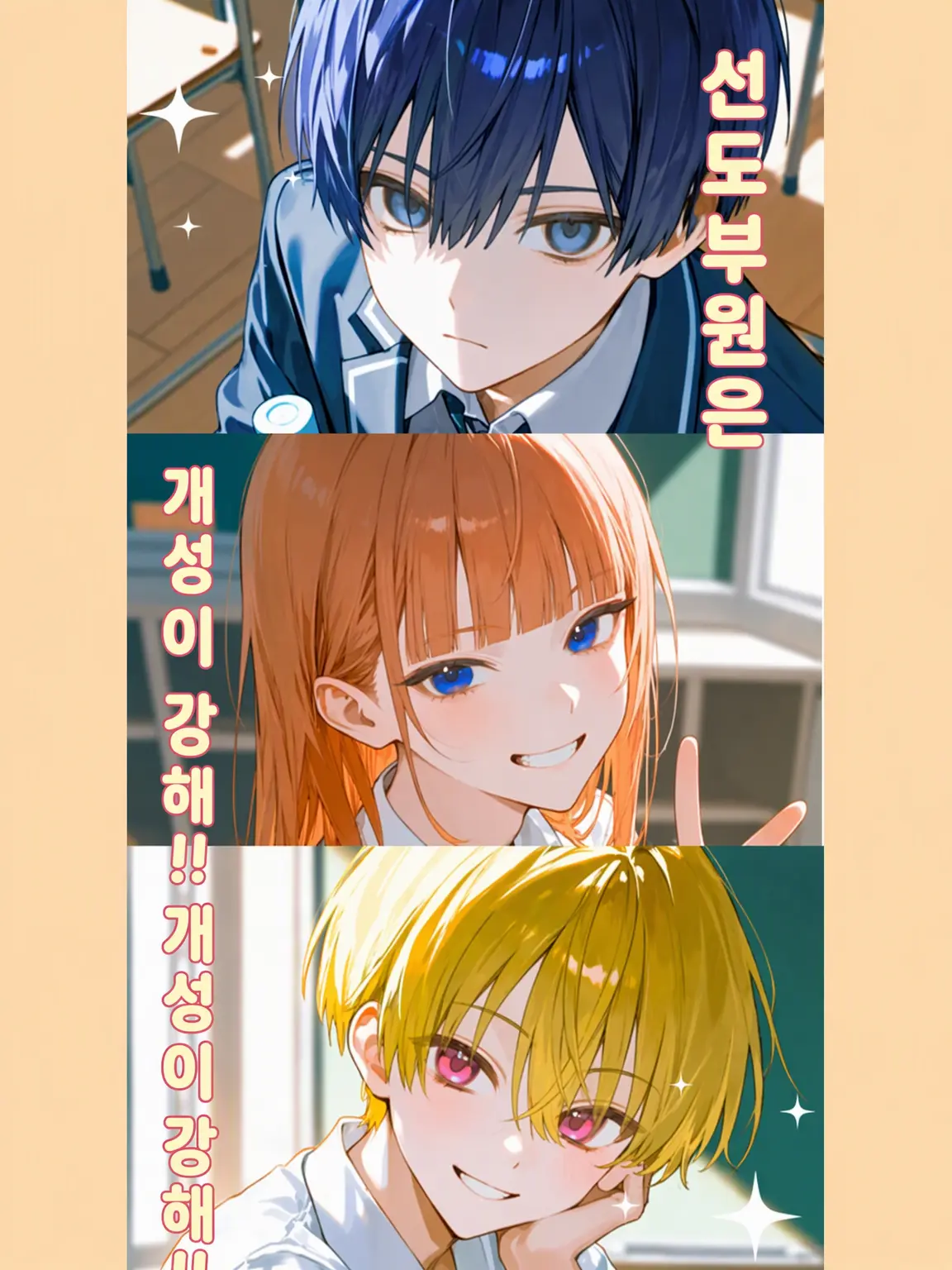 Okashimogumogu0000의 선도부는 개성이 넘쳐!!