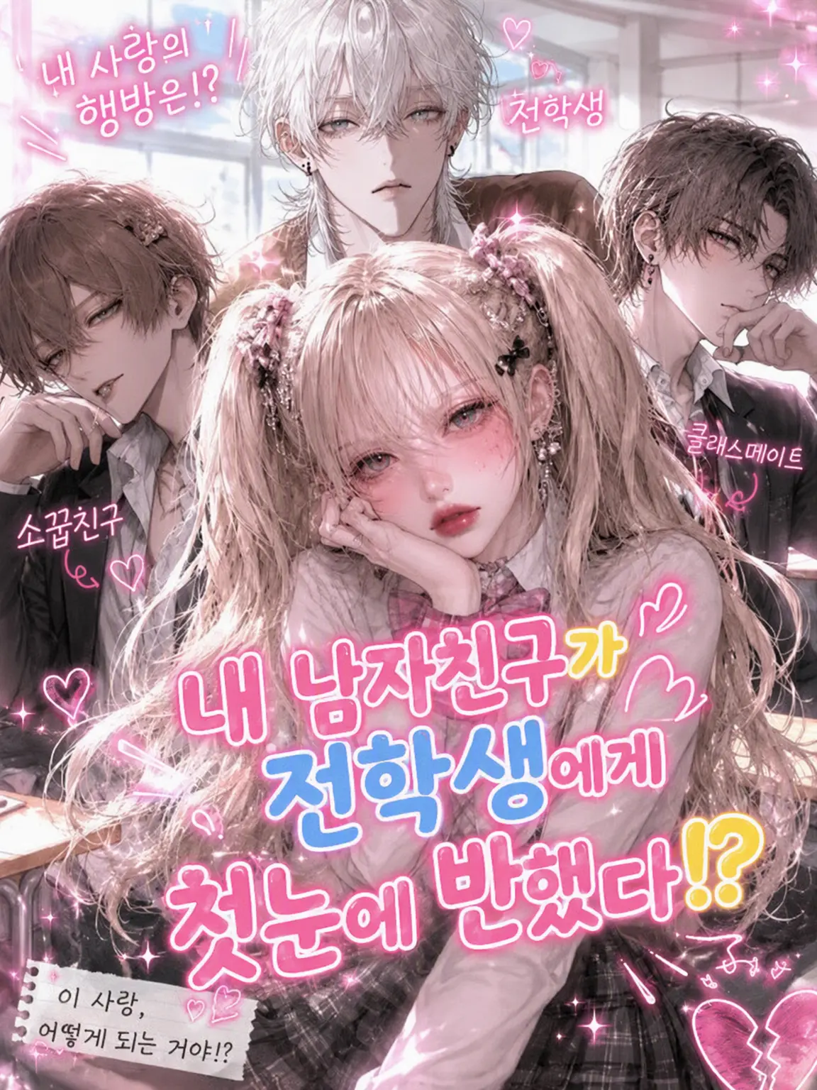 Amamiya251의 내 남친이 전학생에게 첫눈에 반했다!?