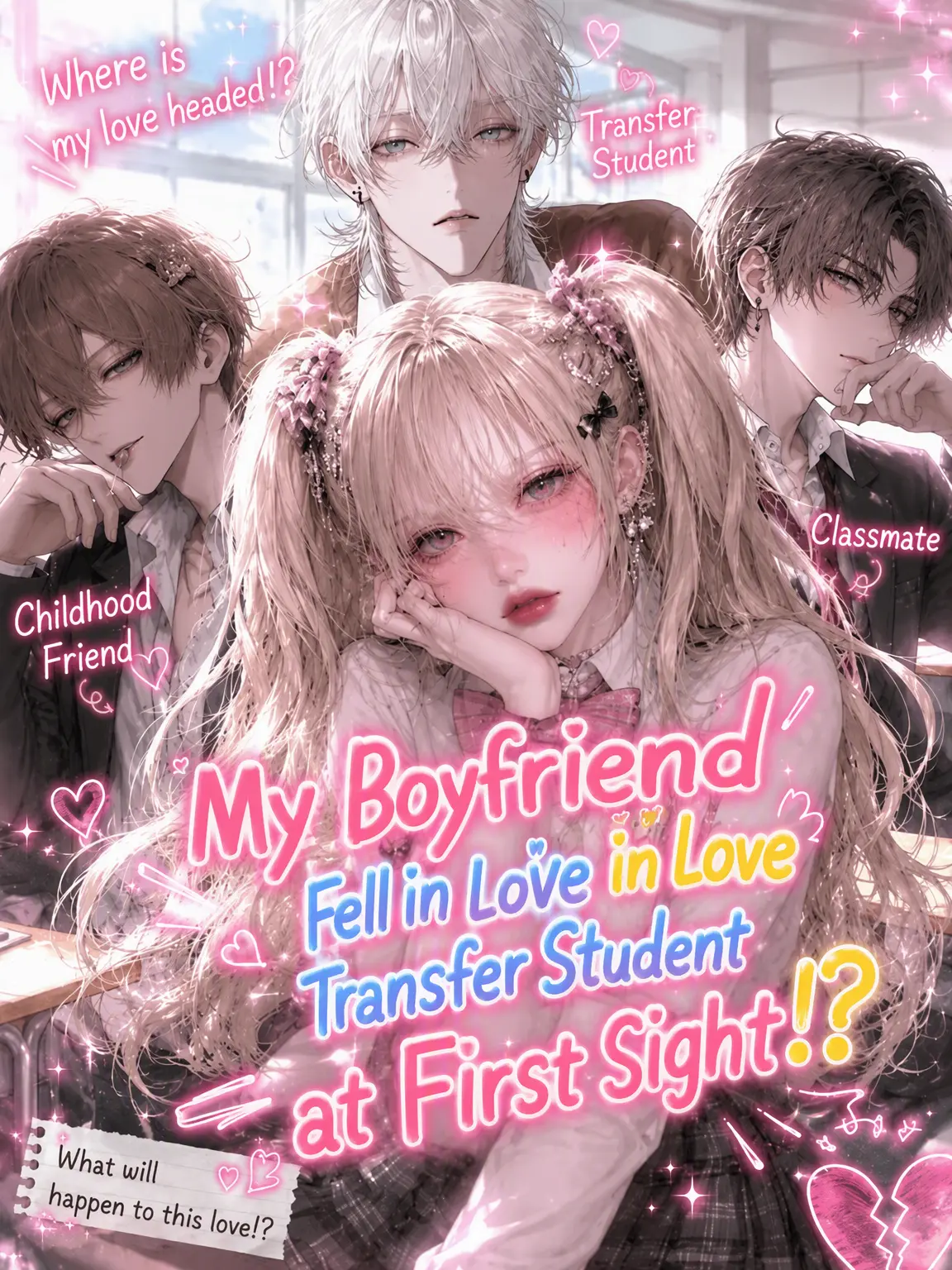 Amamiya251의 My Boyfriend Fell for the New Student!?