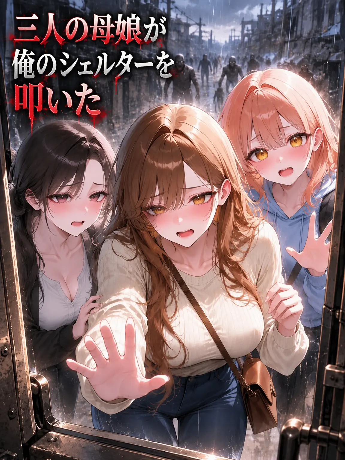 vVvvvvvv2의 母娘三人が私のシェルターを叩いた
