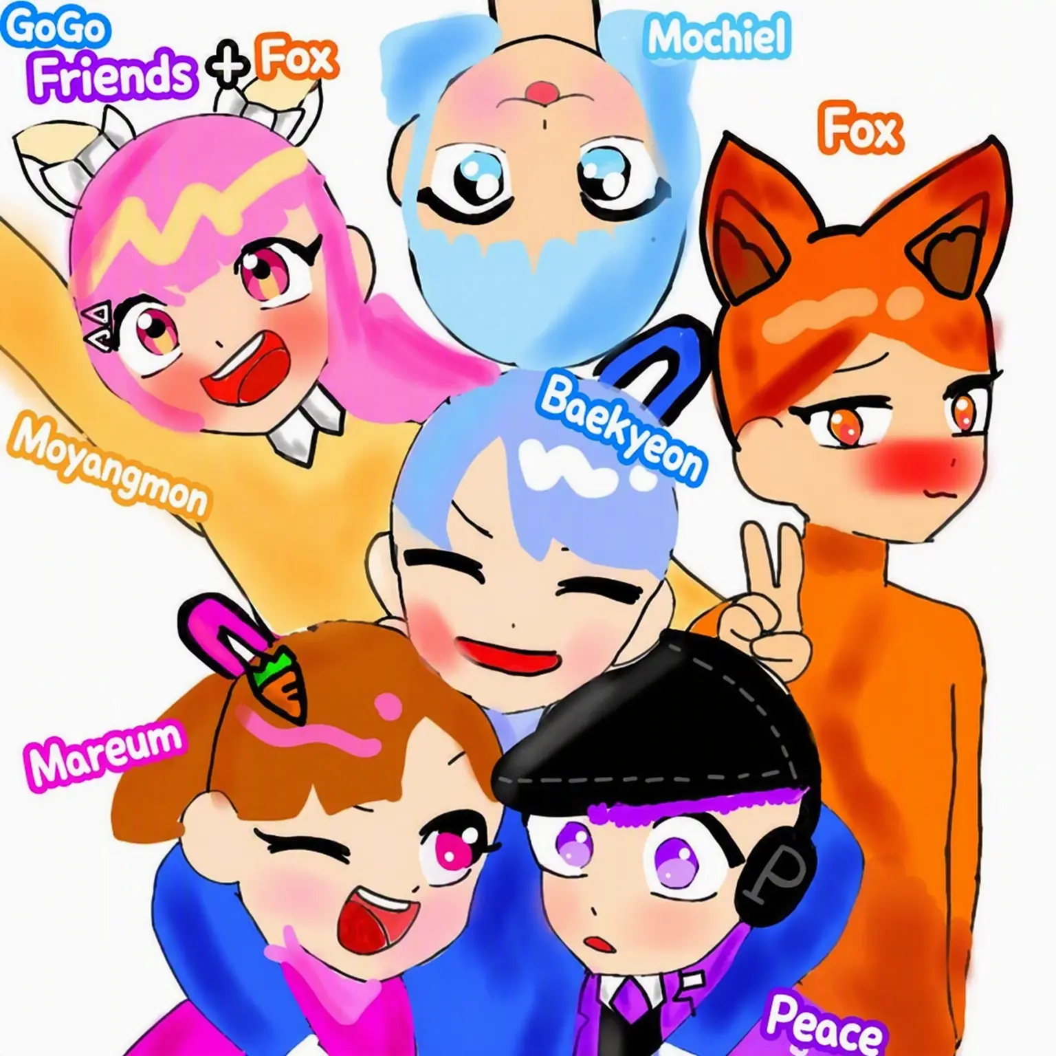 TrueEar9313의 GoGo Friends + Fox Field Trip