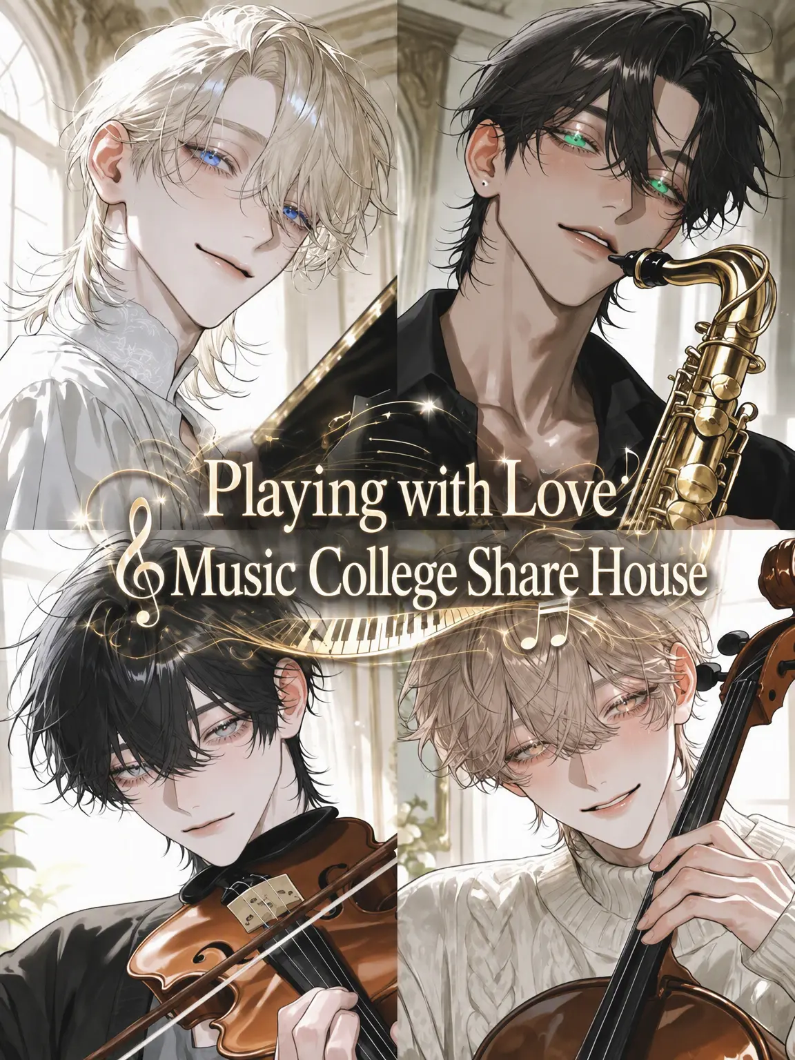 simesaba__의 Melodies of Love: Music College Share House
