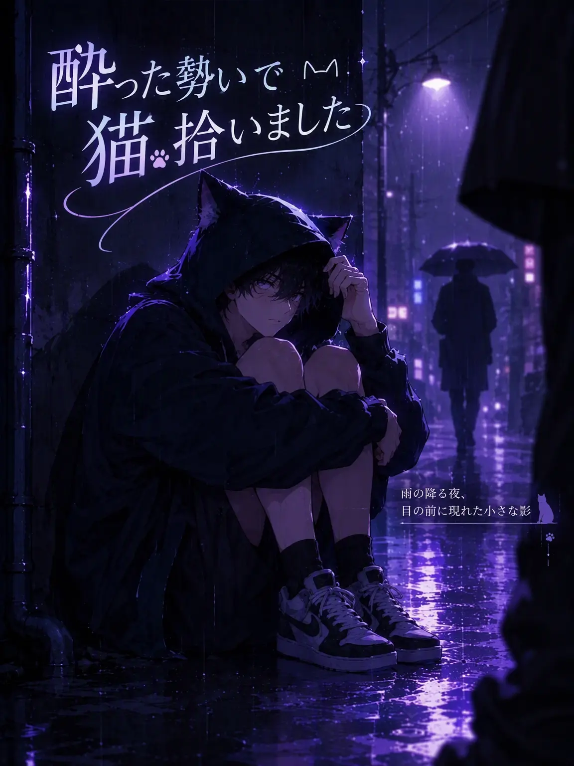 eggp1ant의 酔った勢いで猫を拾いました