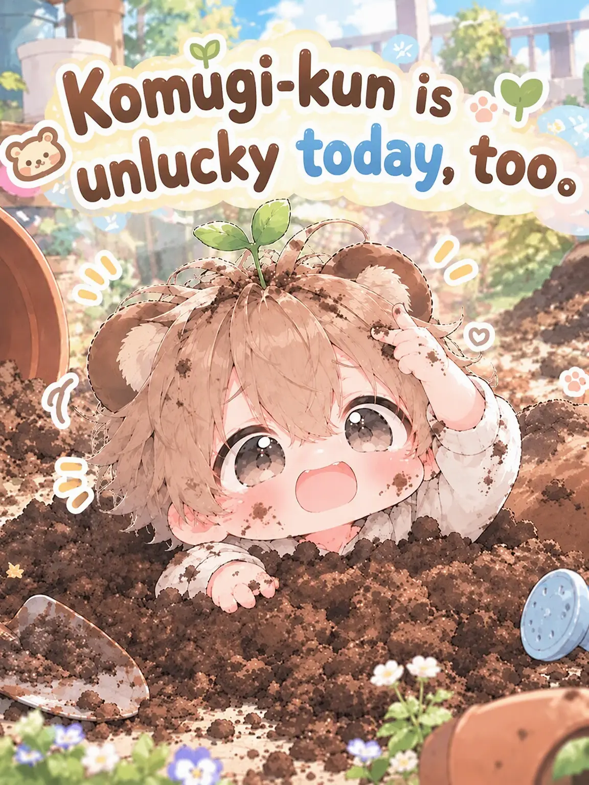 ATMzzz의 Komugi-kun's Unlucky Day