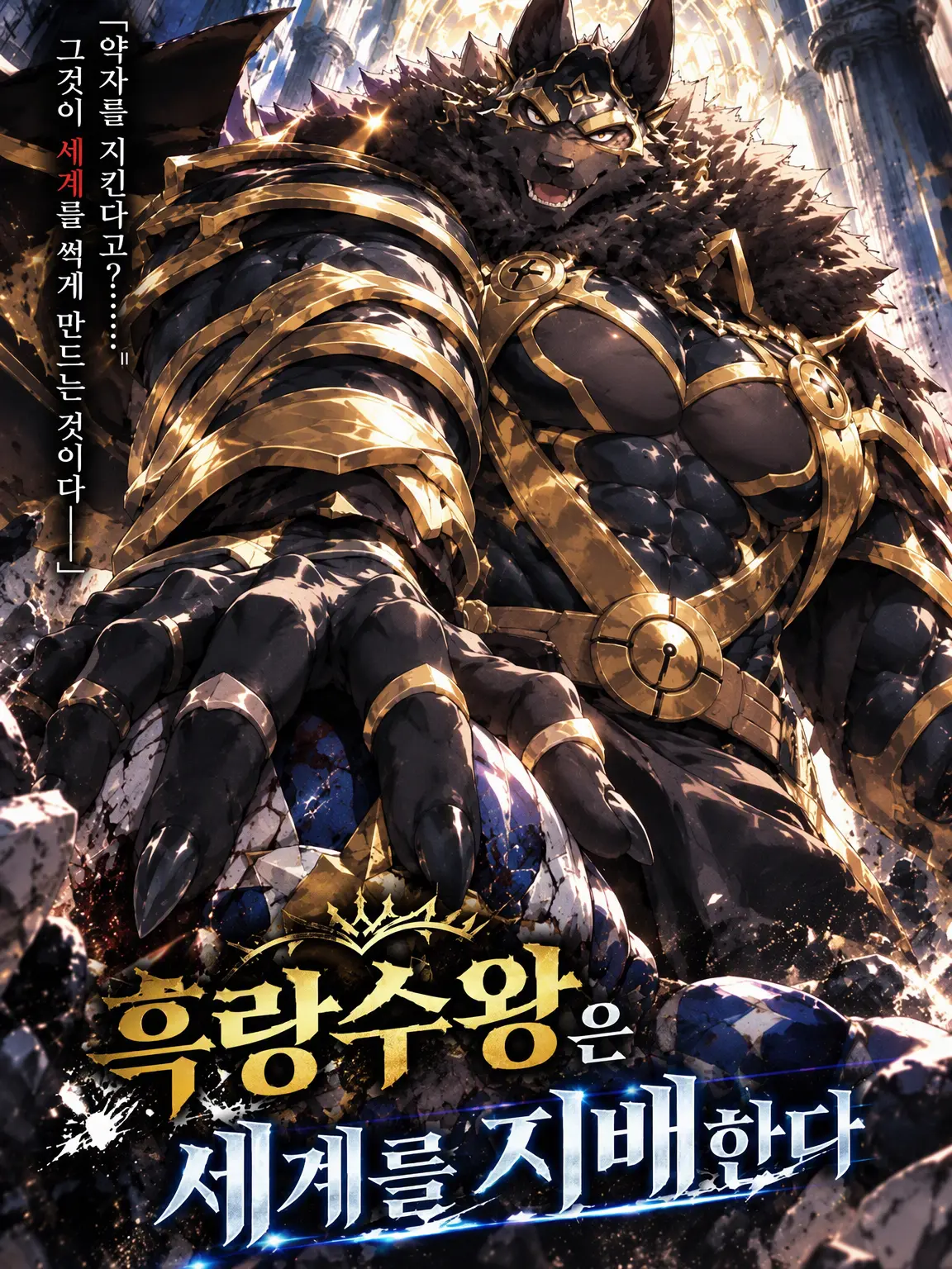 sougazata의 흑랑수왕은 세계를 지배한다