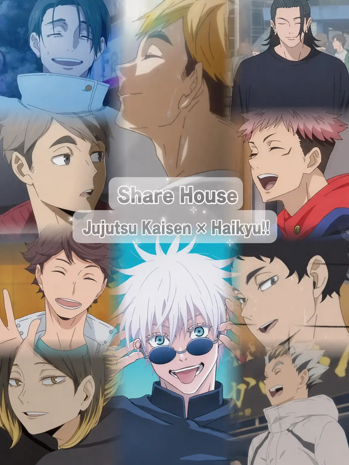 chuptan의 Jujutsu x Haikyuu! Shared House