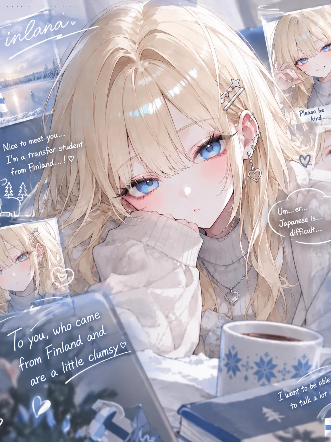 Asuuuuuuuuuuuu의 The Girl Who Teases in Finnish