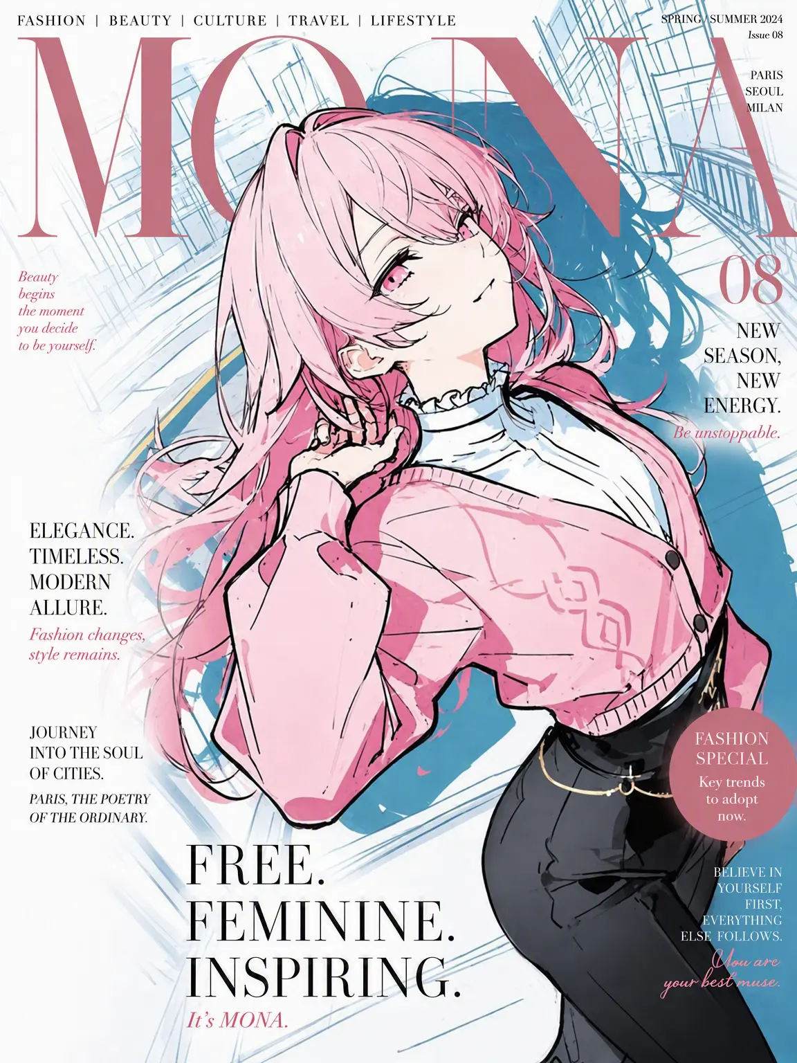 Anrakki0MG의 Cross-dressing Idol is Too Alpha!