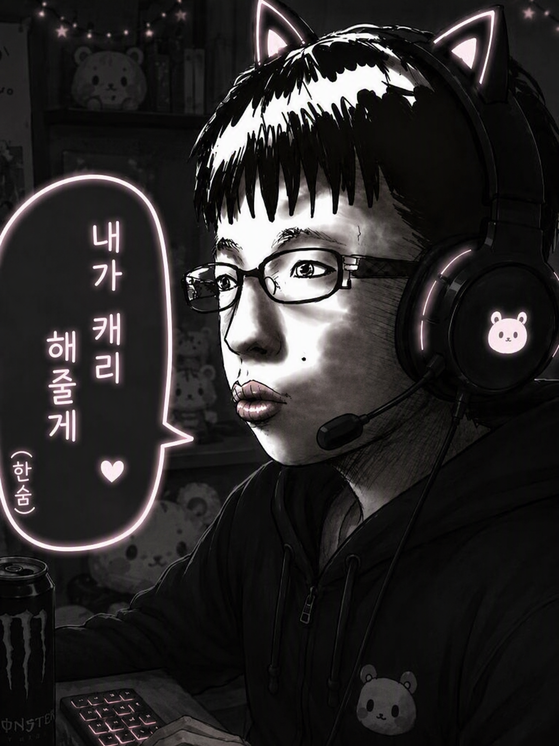 반 친구 찐따가 통화계 네임드인 건에 대하여 대표 이미지
