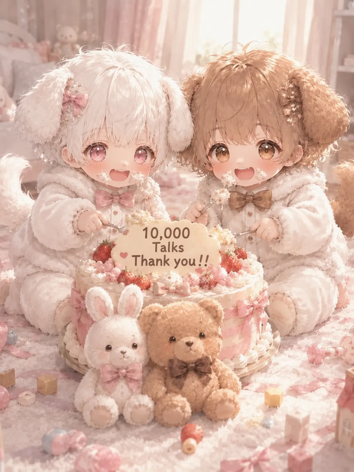dj_3737의 Toy Poodle Twins Always Together!