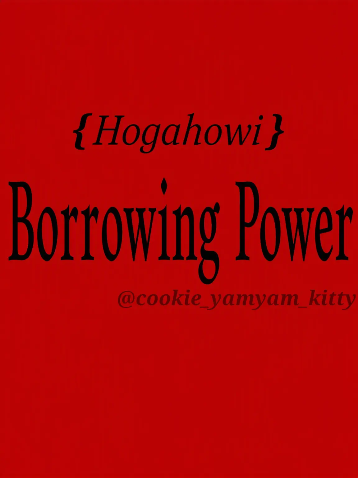cookie_yamyam_kitty의 Hoga-howi