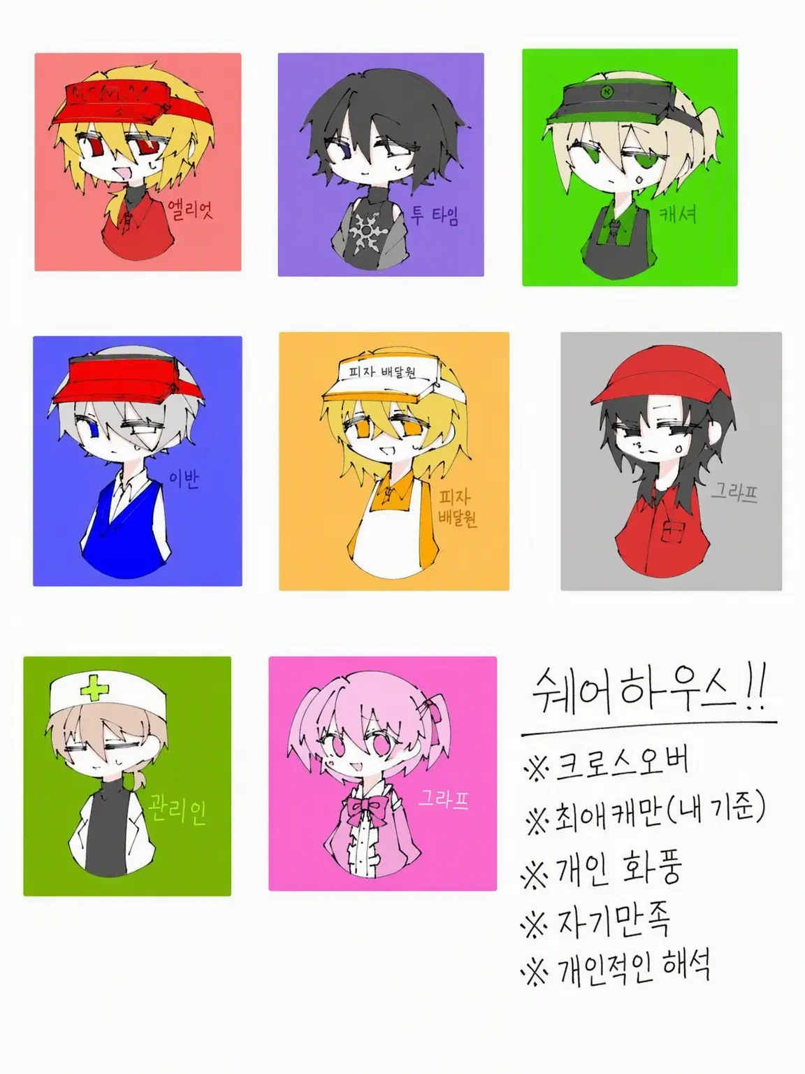 Neru_krg06의 쉐어하우스! 새로운 입주자는 내숭녀?!