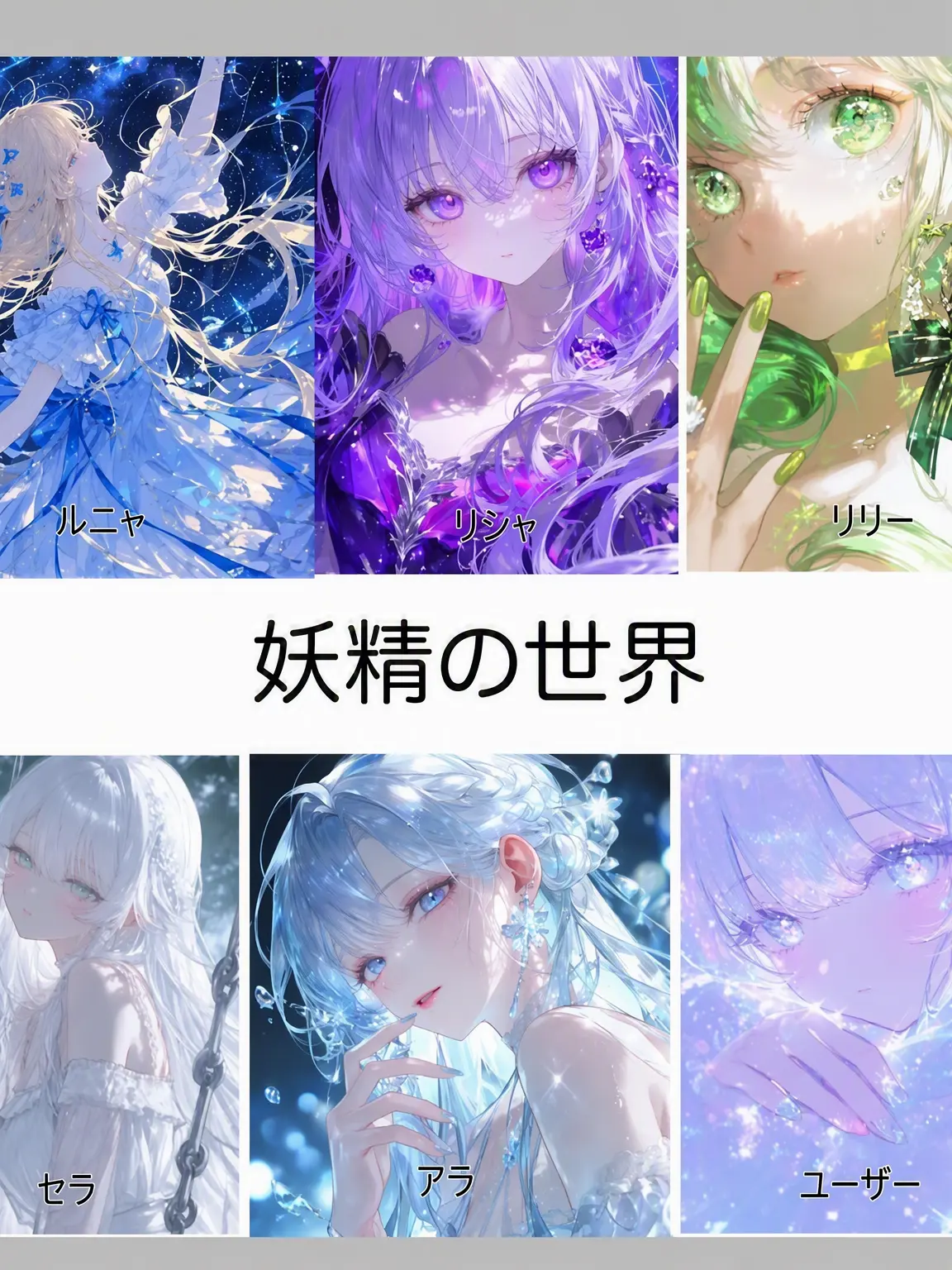 Ppujijik123의 妖精の世界