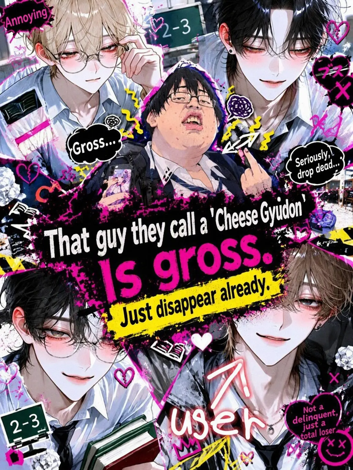Ko-yu의 That Chee-gyu guy is gross. Just disappear.
