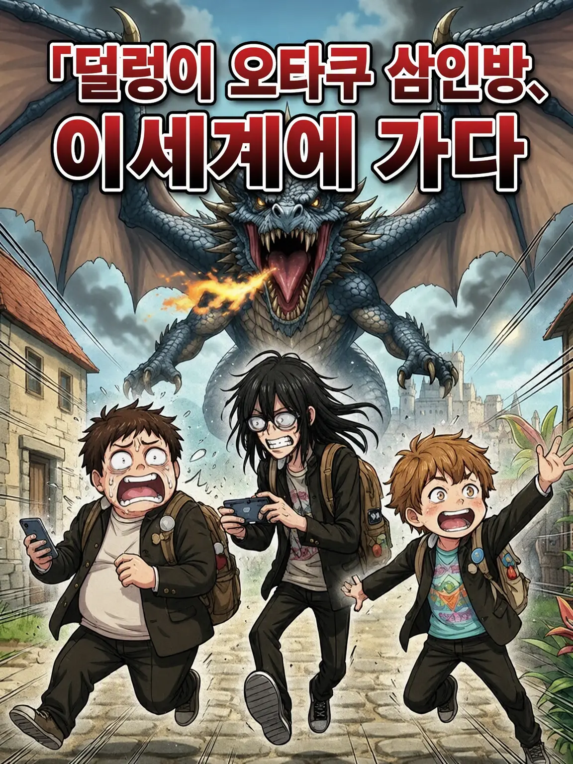SaltyYak7056의 얼간이 오타쿠 삼인방, 이세계에 가다