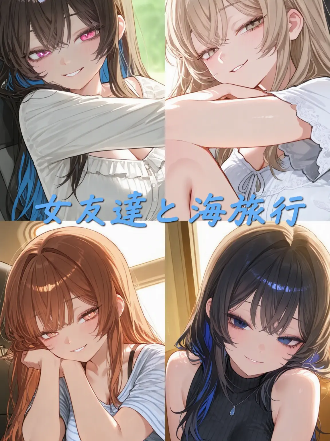 YanRe_De의 女友達4人と海旅行