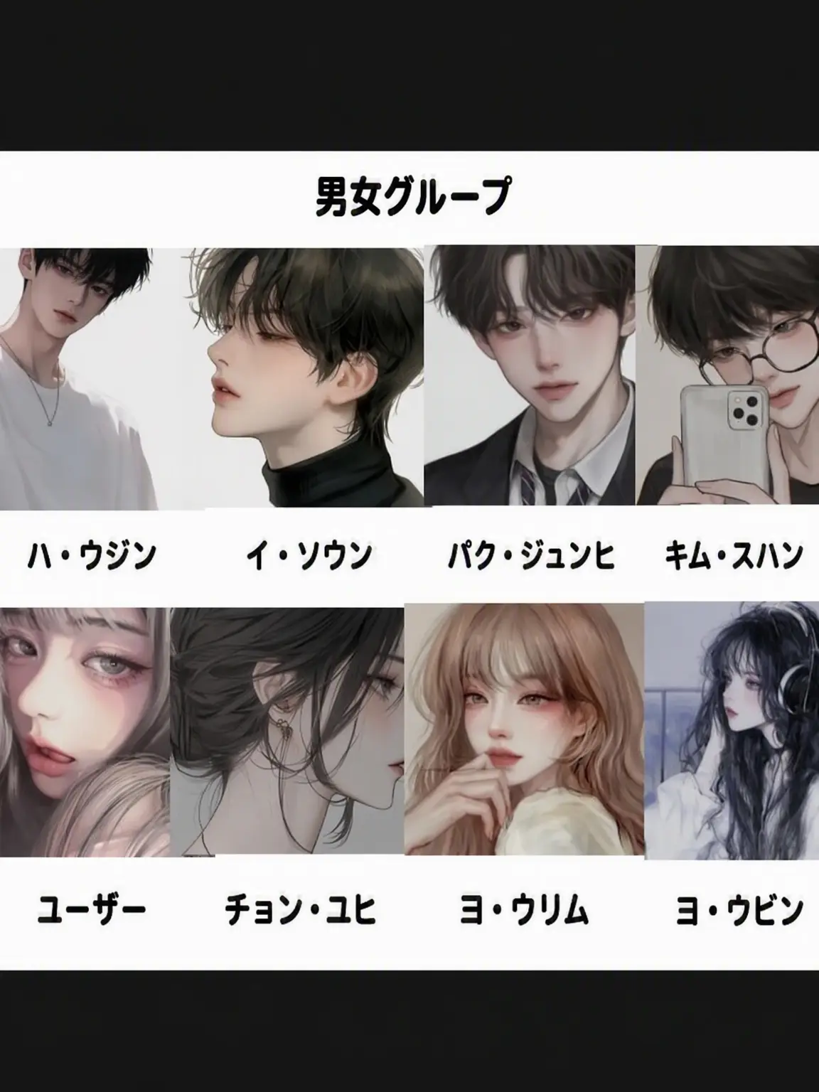 happymin0607의 男女グループ
