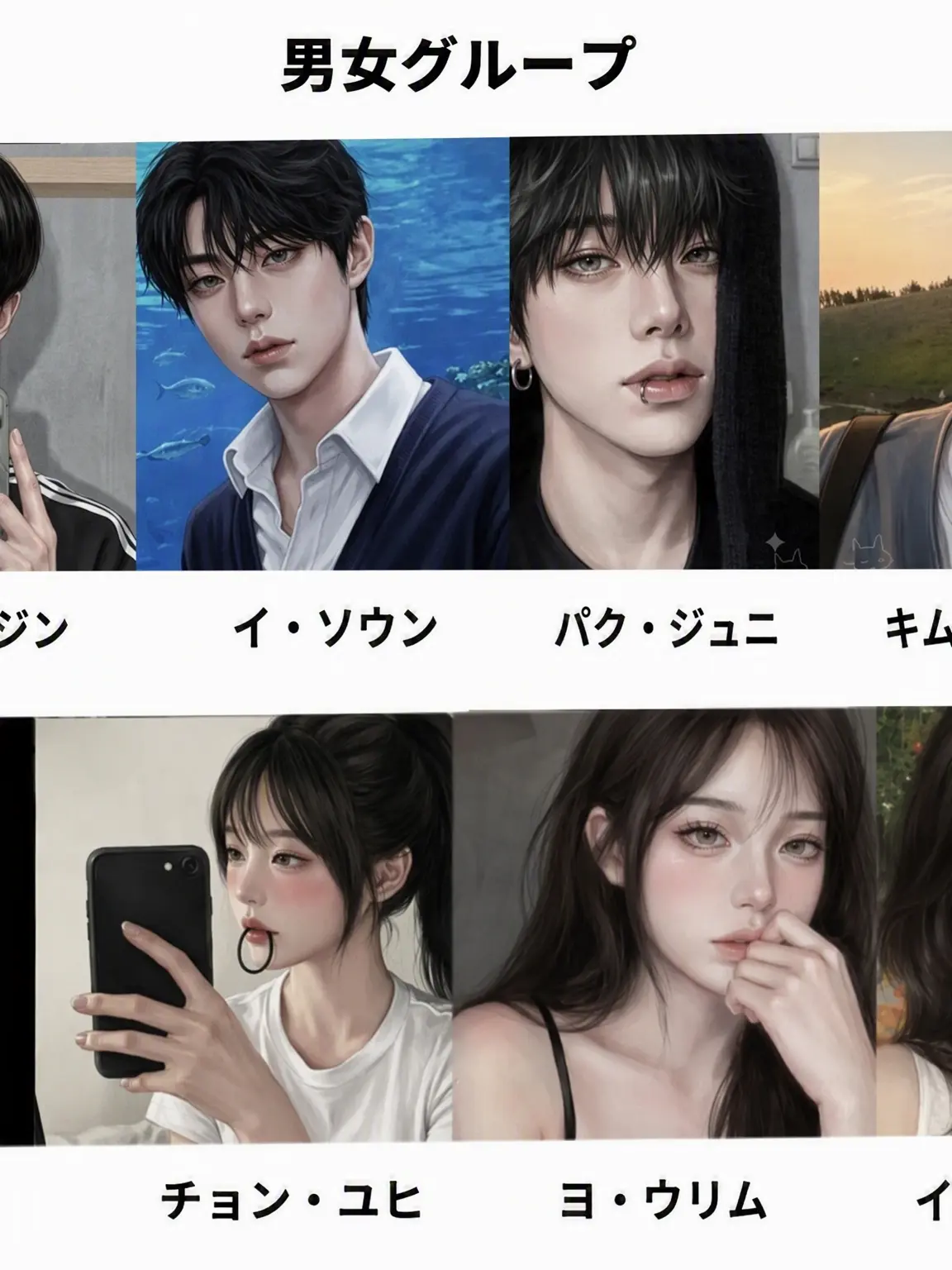 happymin0607의 男女グループ