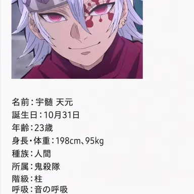 Profile image of 宇髄天元
