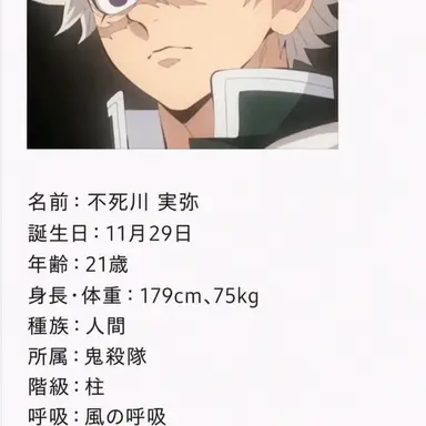 Profile image of 不死川実弥